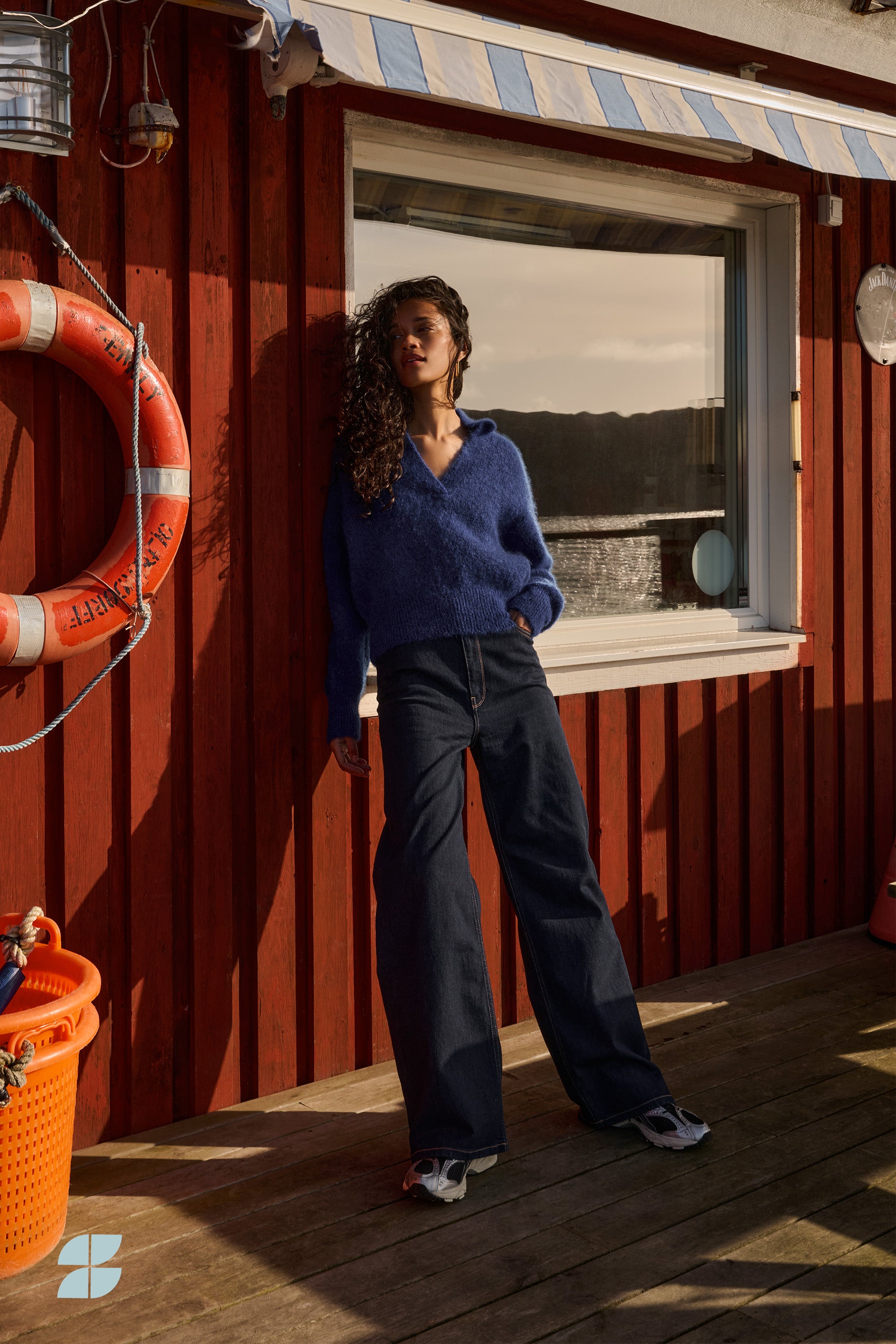 lina pants | dark denim