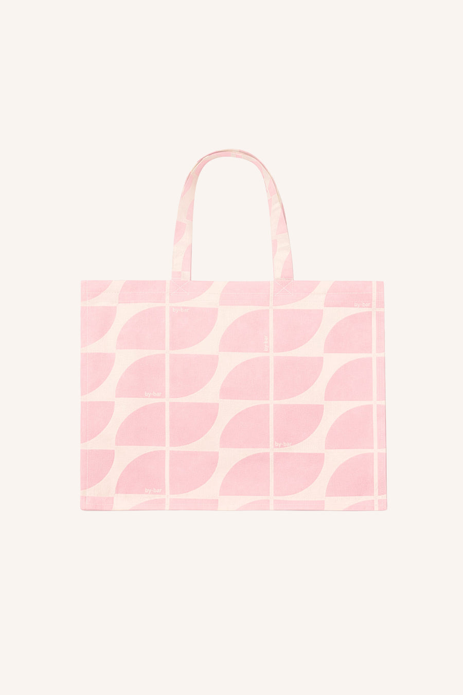 shopper logo bag M | sepia rose