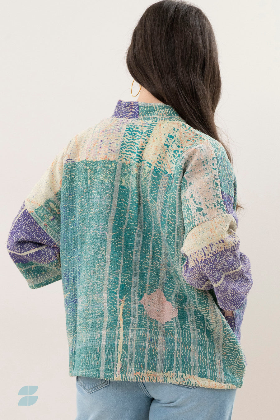 classic-antic-jacket-halvad-e-elk item is uniek-must-have essential-tijdloze pasvorm-by-bar-vooraanzicht