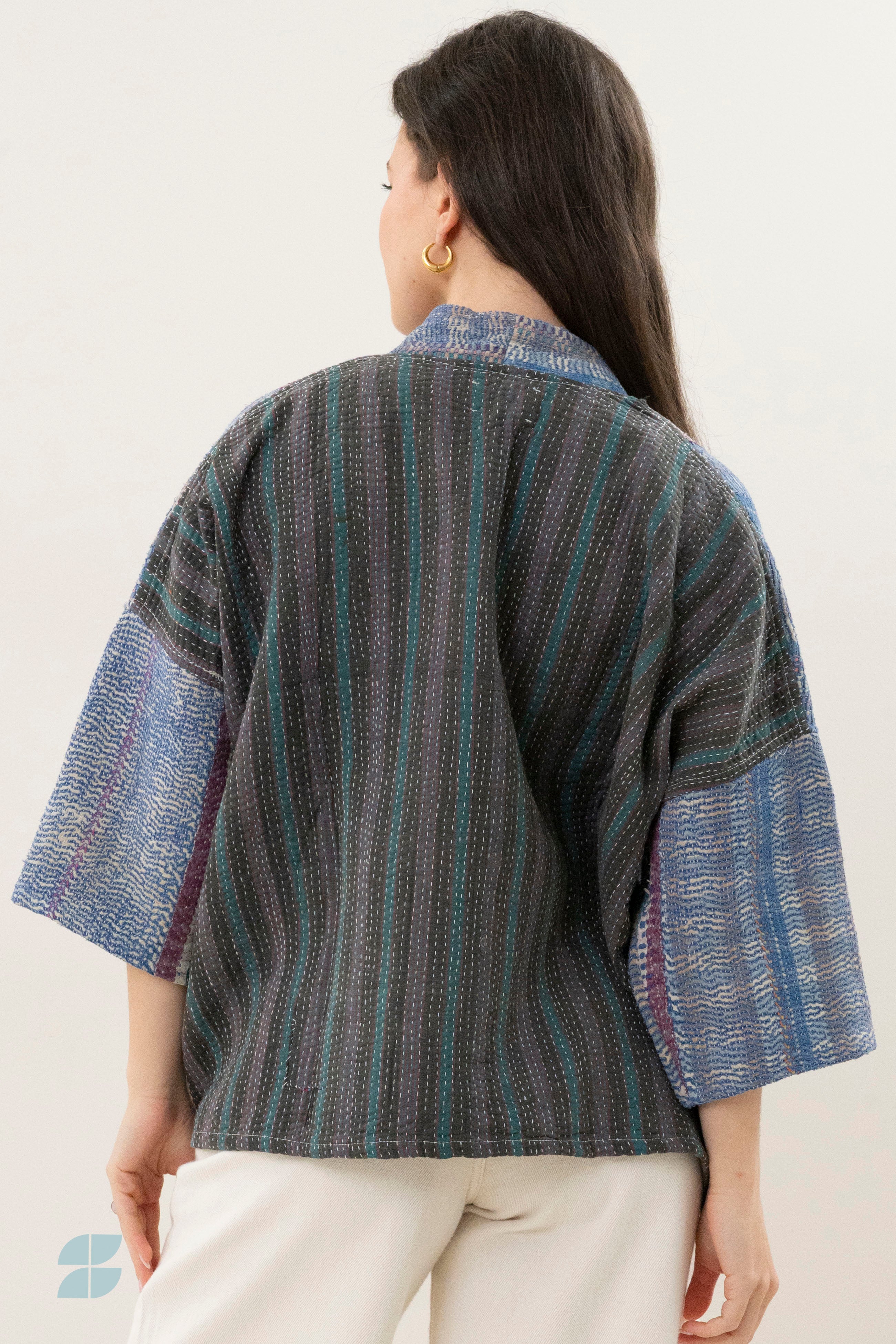 classic-antic-jacket-jamnagar-b-elk item is uniek-must-have essential-tijdloze pasvorm-by-bar-vooraanzicht