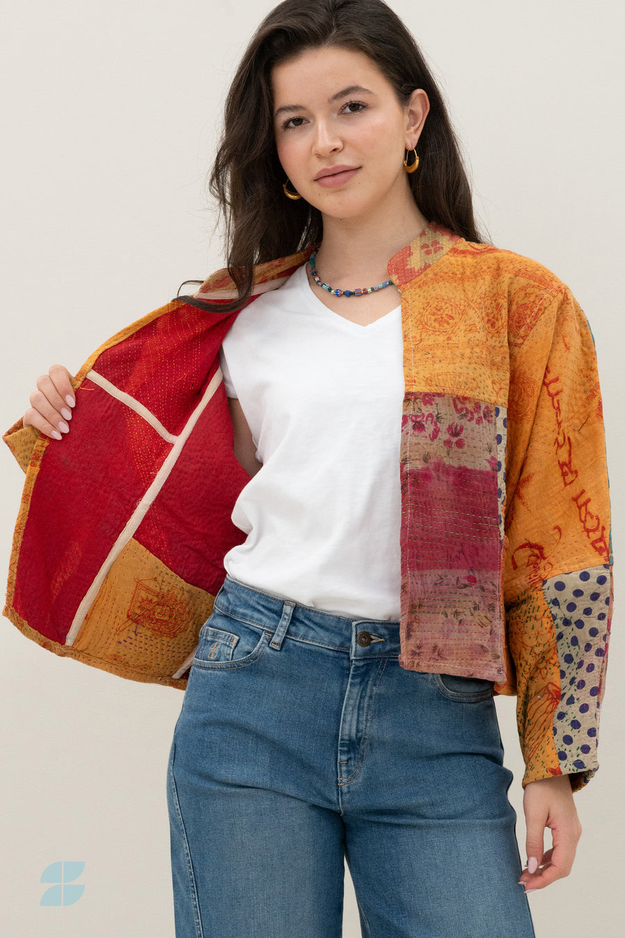 blossom-antic-jacket-gaya-j-2-elk item is uniek-must-have essential-draagbaar aan beide zijden-by-bar-aanvullende-foto