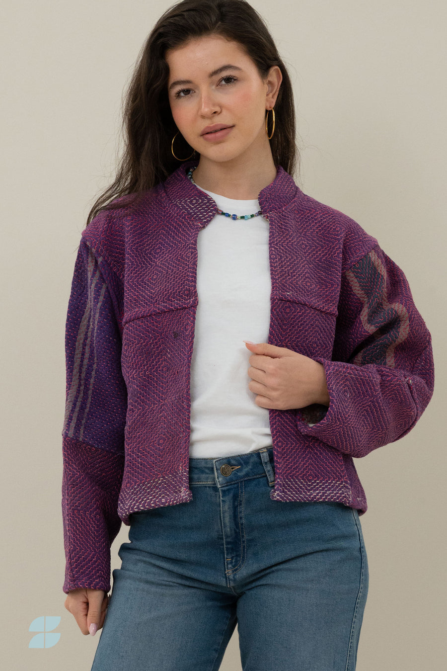blossom-antic-jacket-jammu-i-2-elk item is uniek-must-have essential-draagbaar aan beide zijden-by-bar-sfeerbeeld