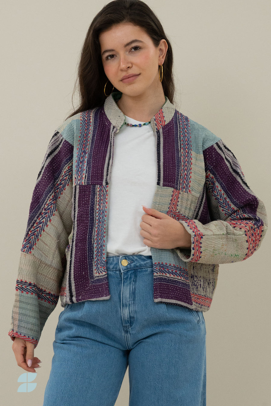 blossom-antic-jacket-bhopal-h-2-elk item is uniek-must-have essential-draagbaar aan beide zijden-by-bar-sfeerbeeld