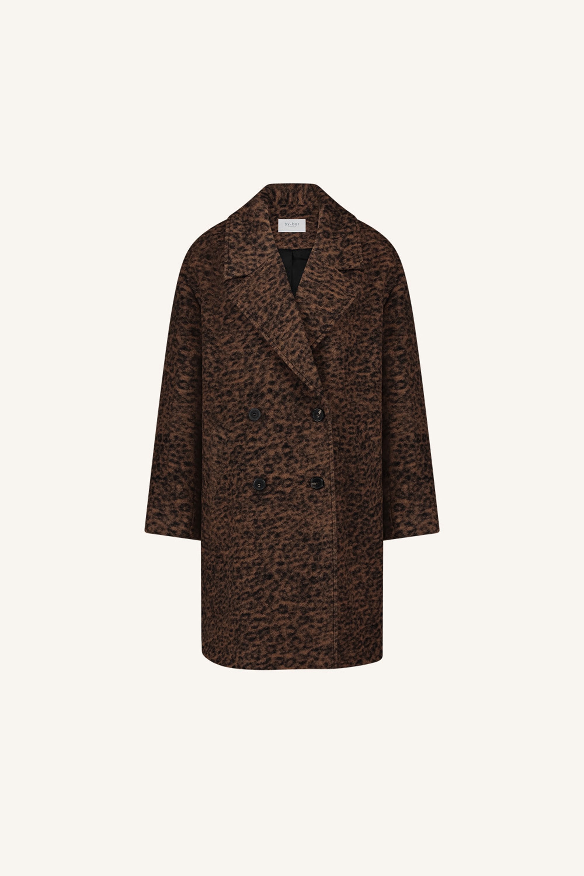 dore leo coat | leopard