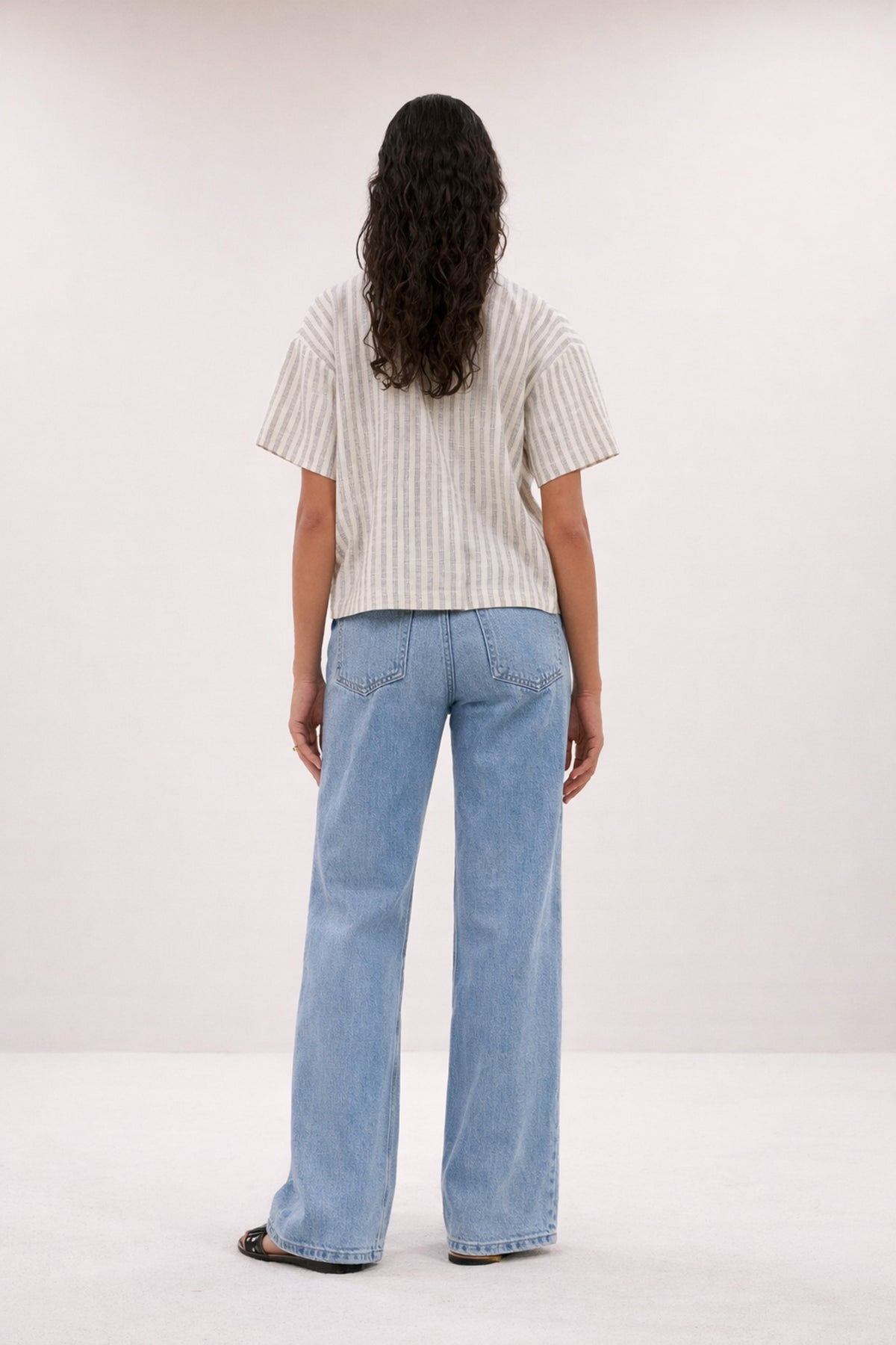 jake marine blouse | marine stripe