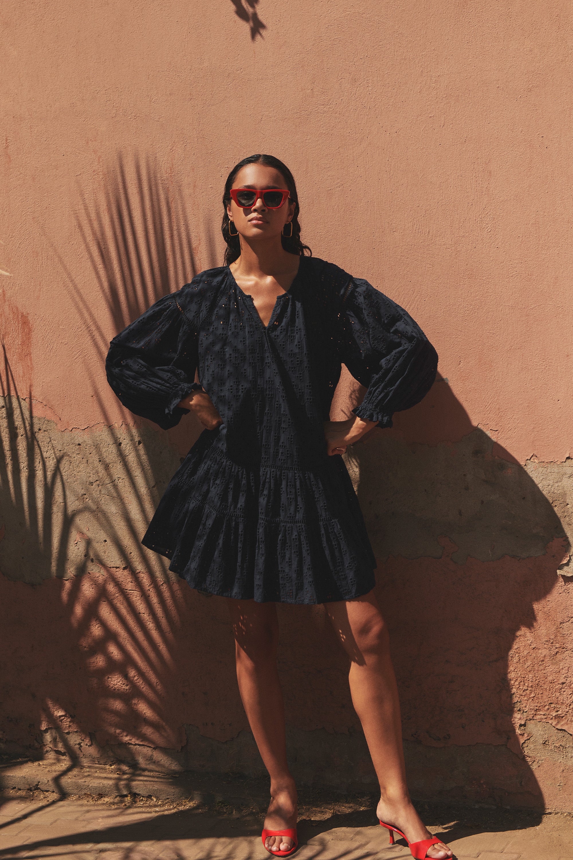 inez dress | midnight