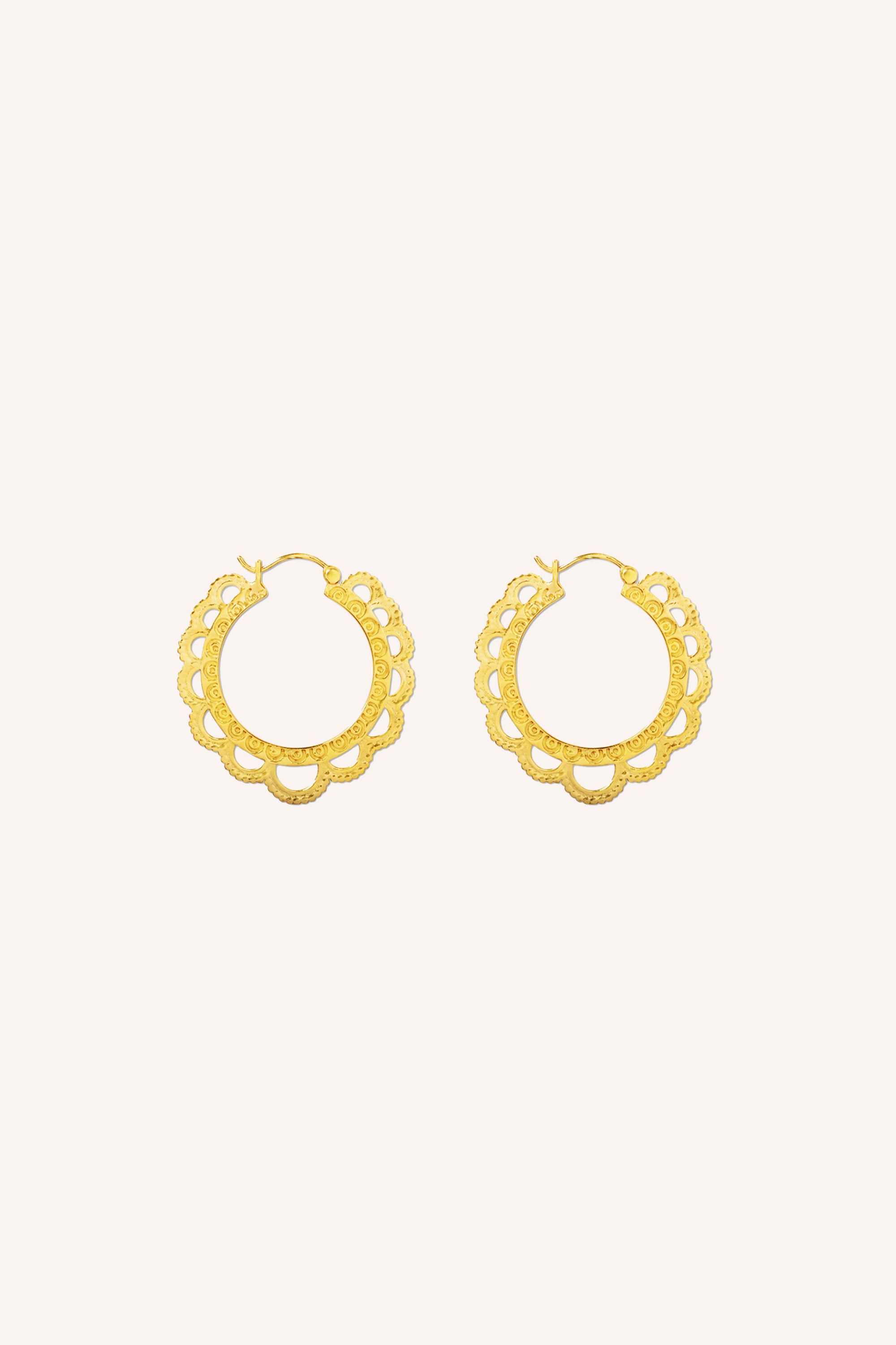 boho-earring-gold-gold plated-all-time classic-by-bar-productfoto