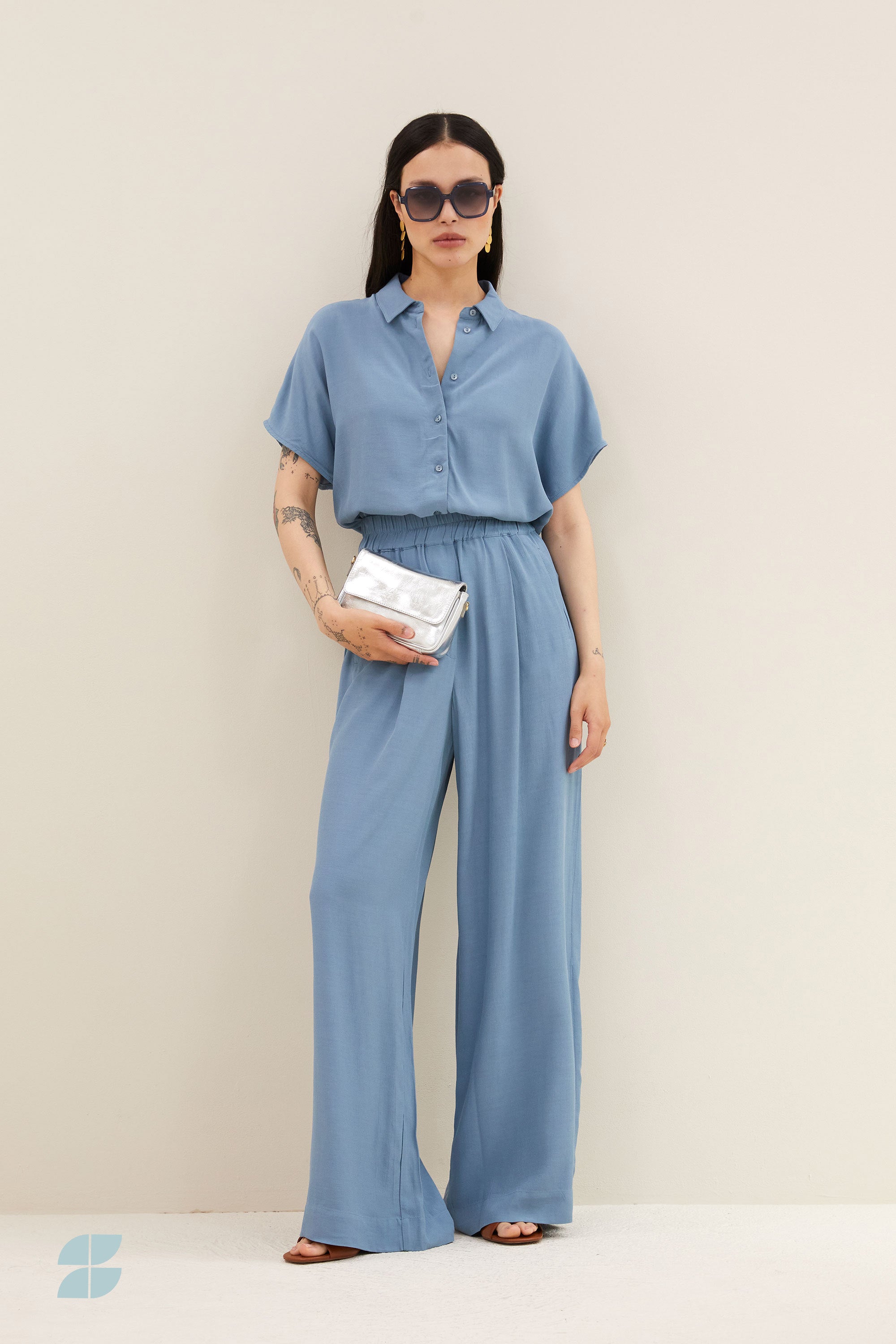 blouse-barley-viscose-blouse-blue-stone-by-bar-Sfeerbeeld
