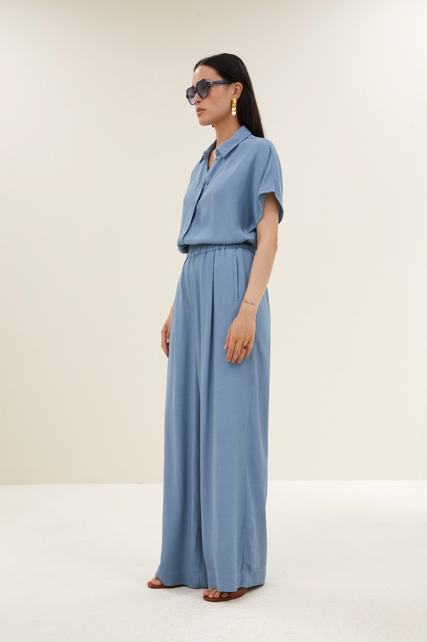 blouse-barley-viscose-blouse-blue-stone-by-bar-Vooraanzicht