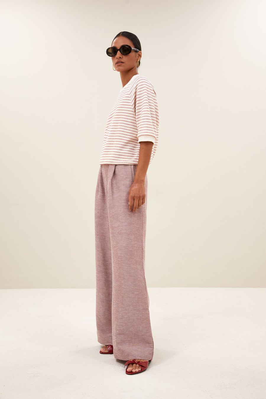 top-neva-heavy-jersey-stripe-top-sunset-rose-stripe-by-bar-Vooraanzicht