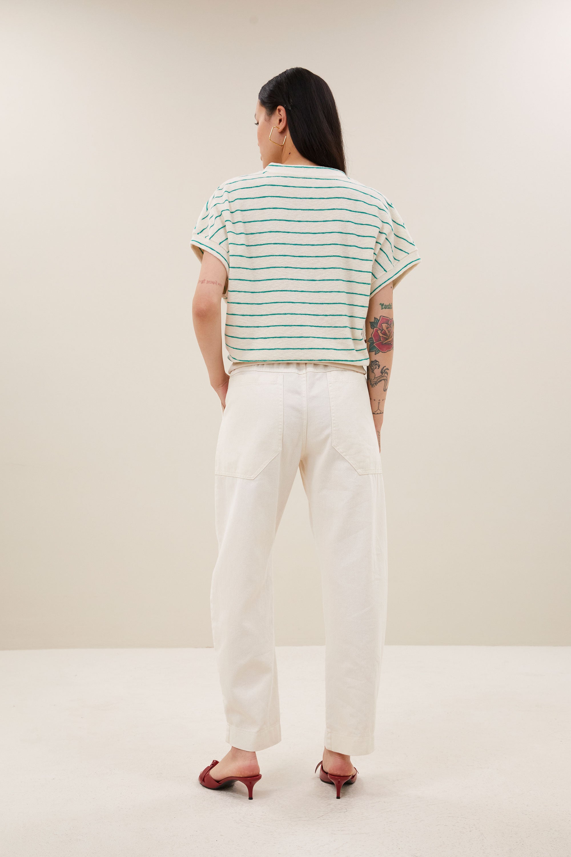 top-tyler-slub-stripe-top-green-lake-stripe-by-bar-zijaanzicht