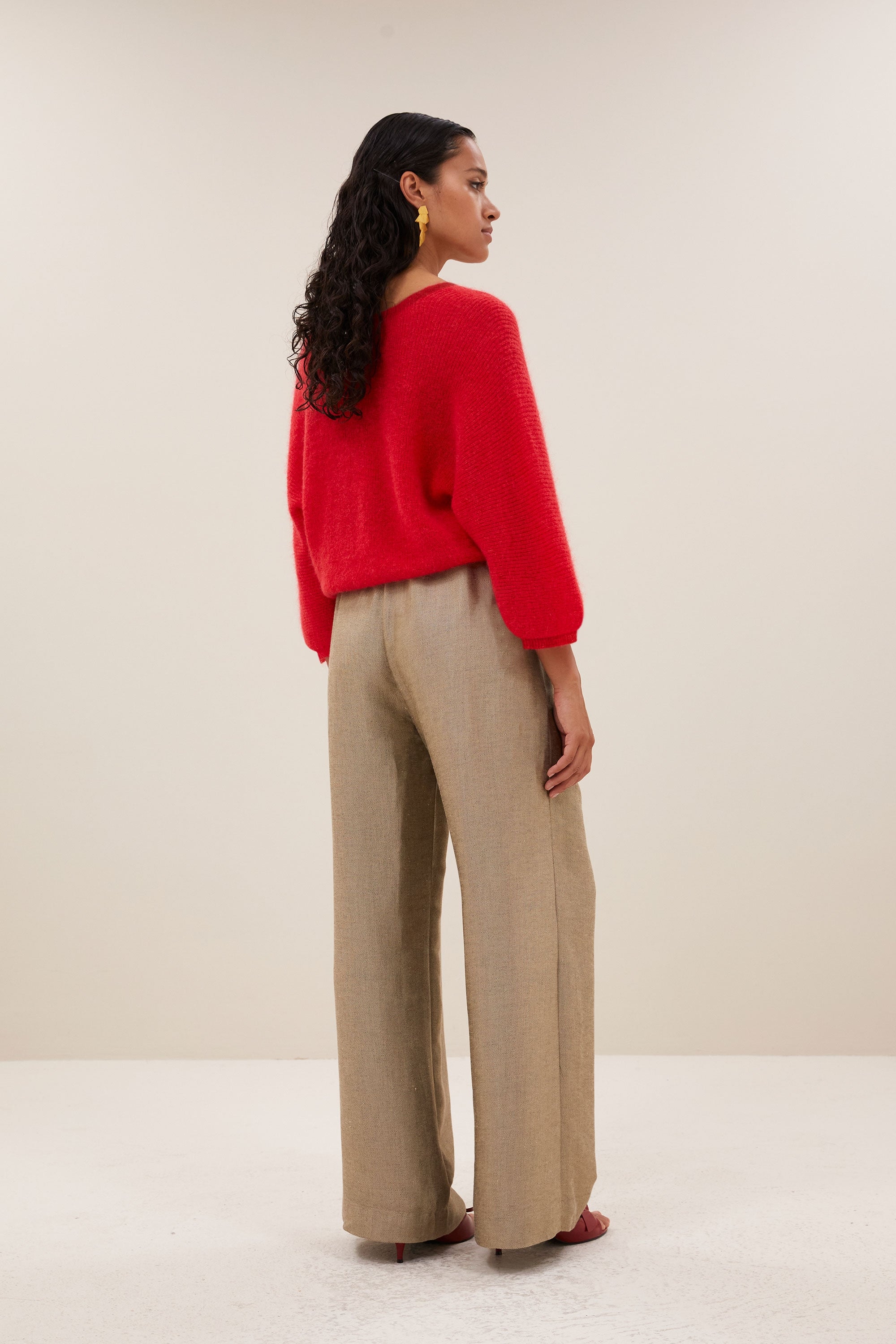 indra-cardigan-lollipop-vleermuis mouw-knoopsluiting-v-halslijn-by-bar-achteraanzicht