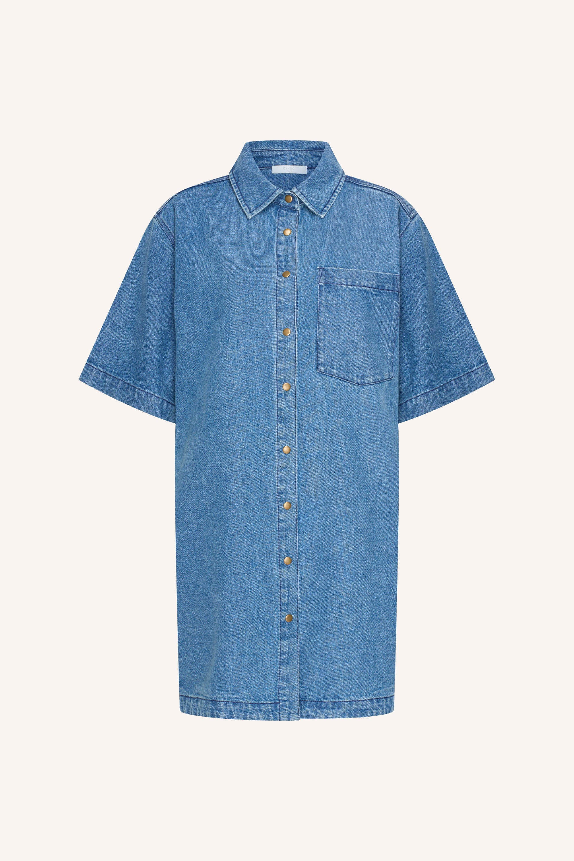 lexia-denim-dress-medium-denim-knoopsluiting-casual fit-katoen kwaliteit-by-bar-productfoto