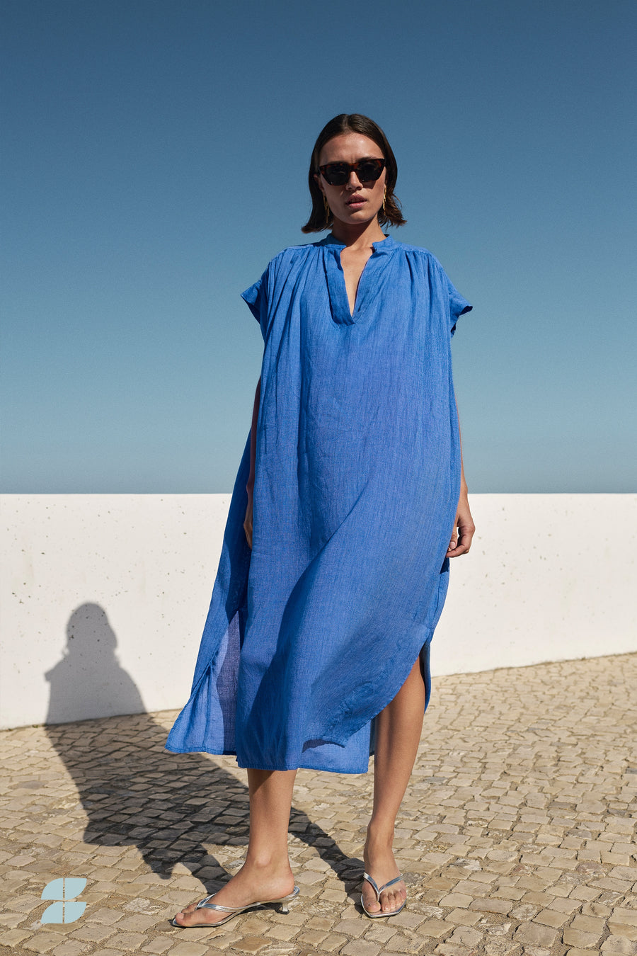 dress-bodin-athia-dress-sapphire-blue-by-bar-Sfeerbeeld