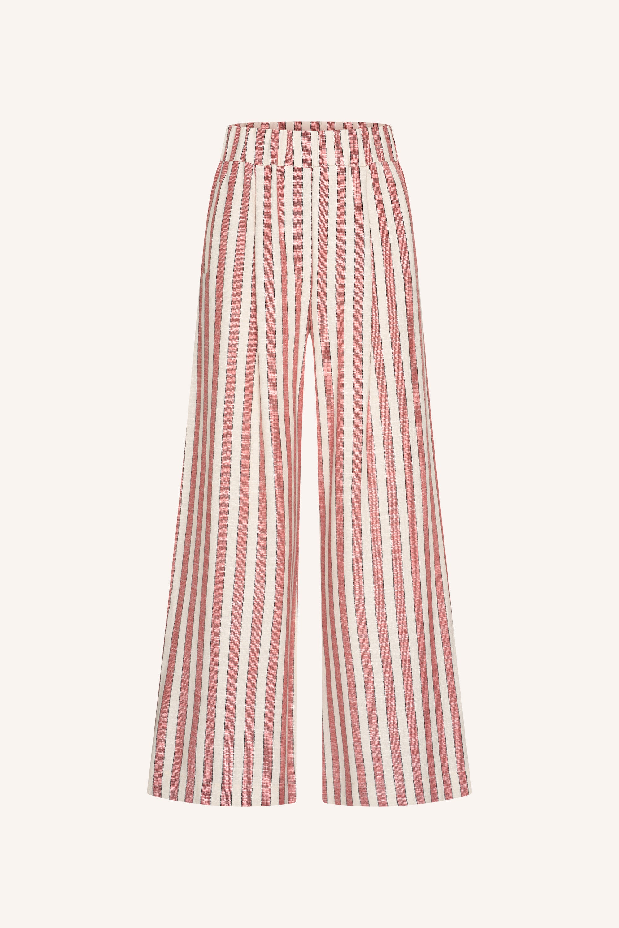 pants-benji-wide-stripe-pants-red-stripe-by-bar-loop shot