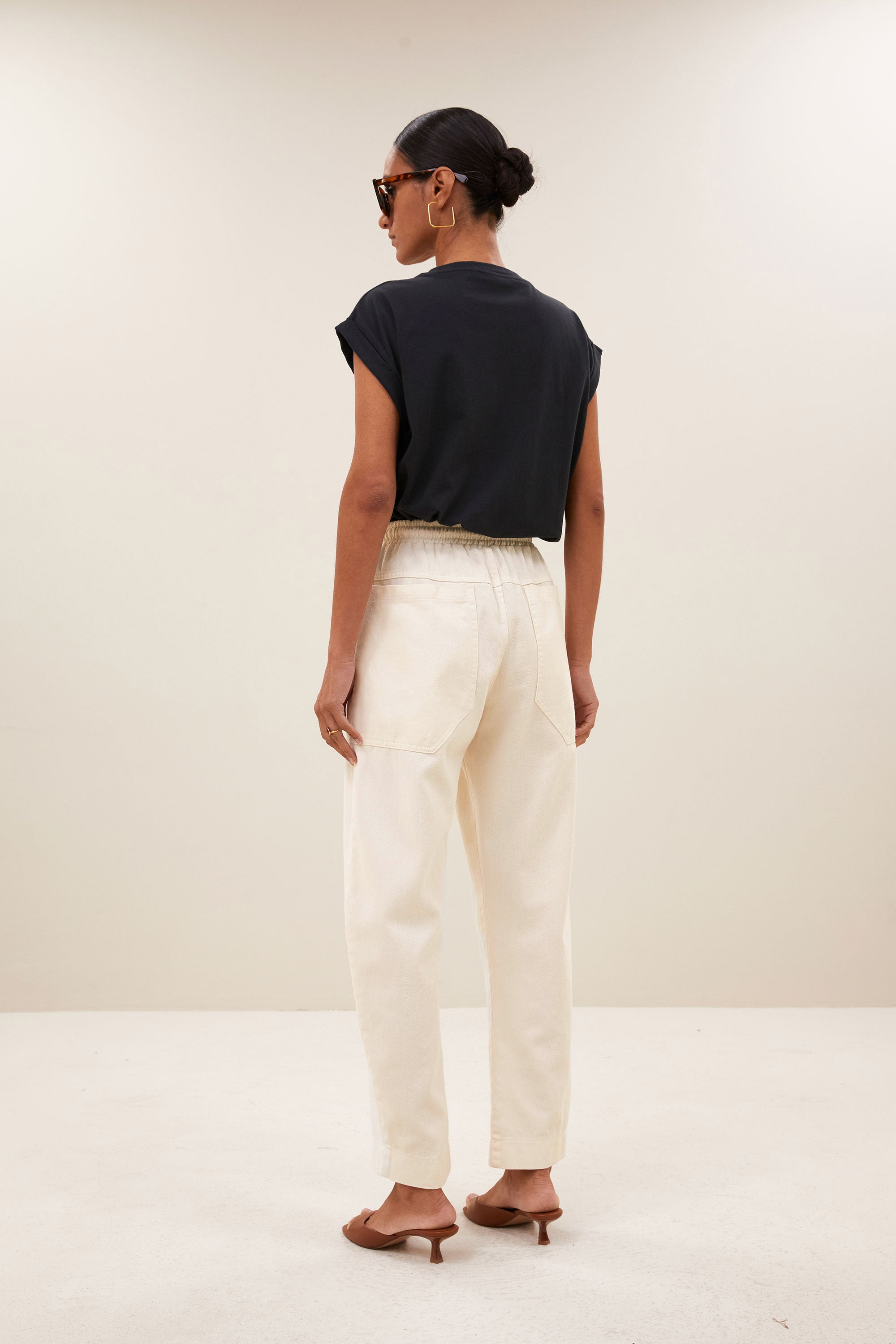 izzy pants | off white