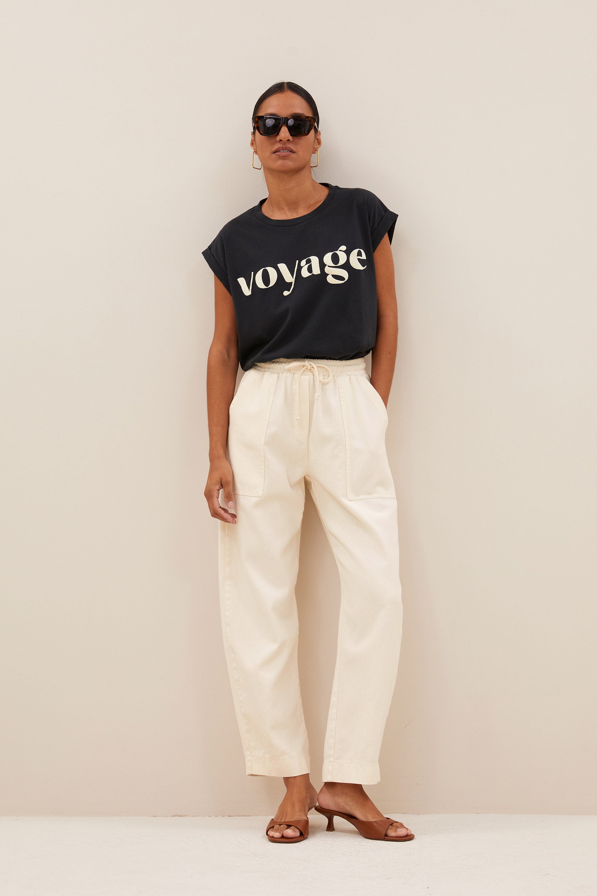 izzy pants | off white