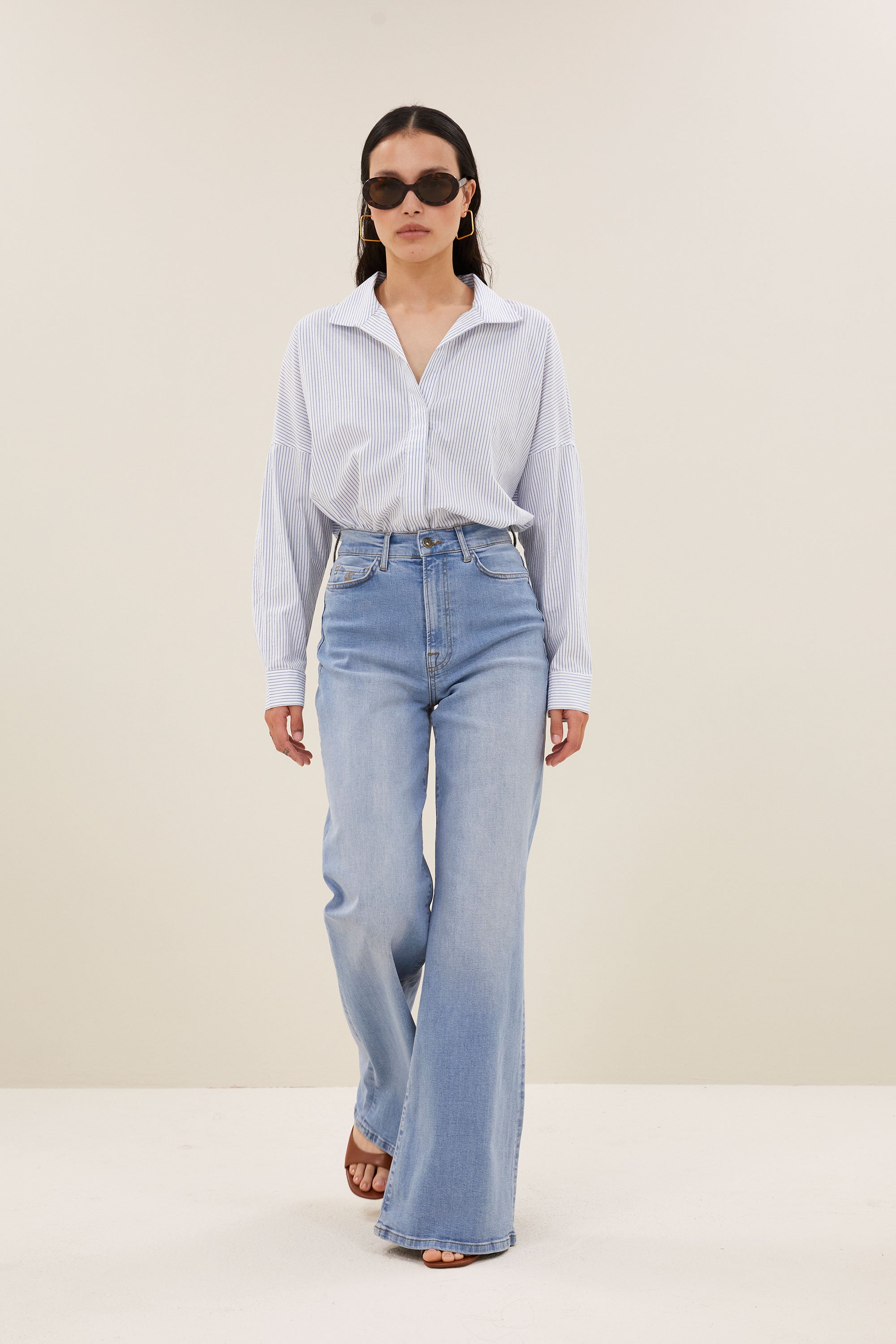 femme jeans | light denim