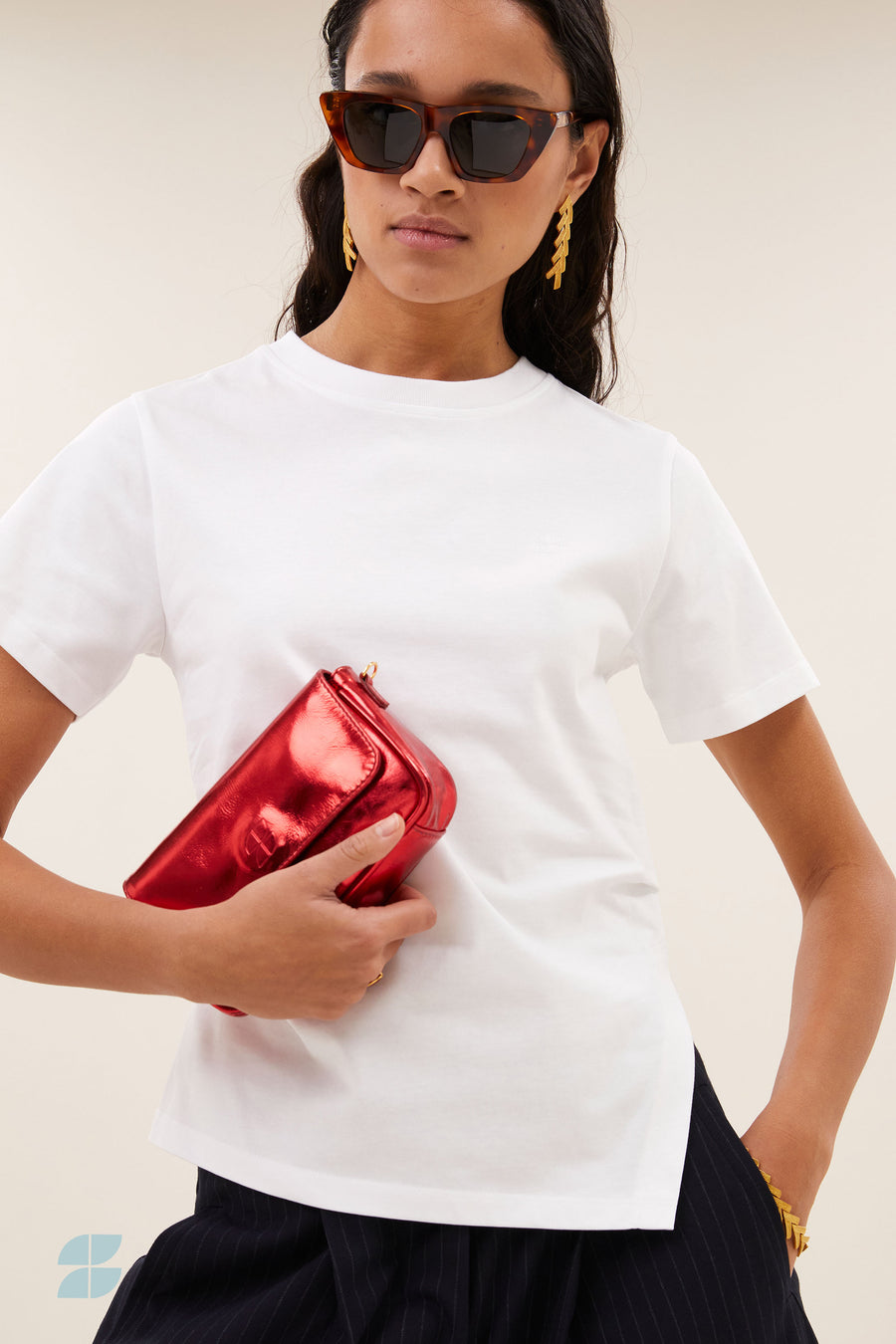 freja-shirt-white-all-time classic-aansluitende fit-biologisch katoen-by-bar-vooraanzicht