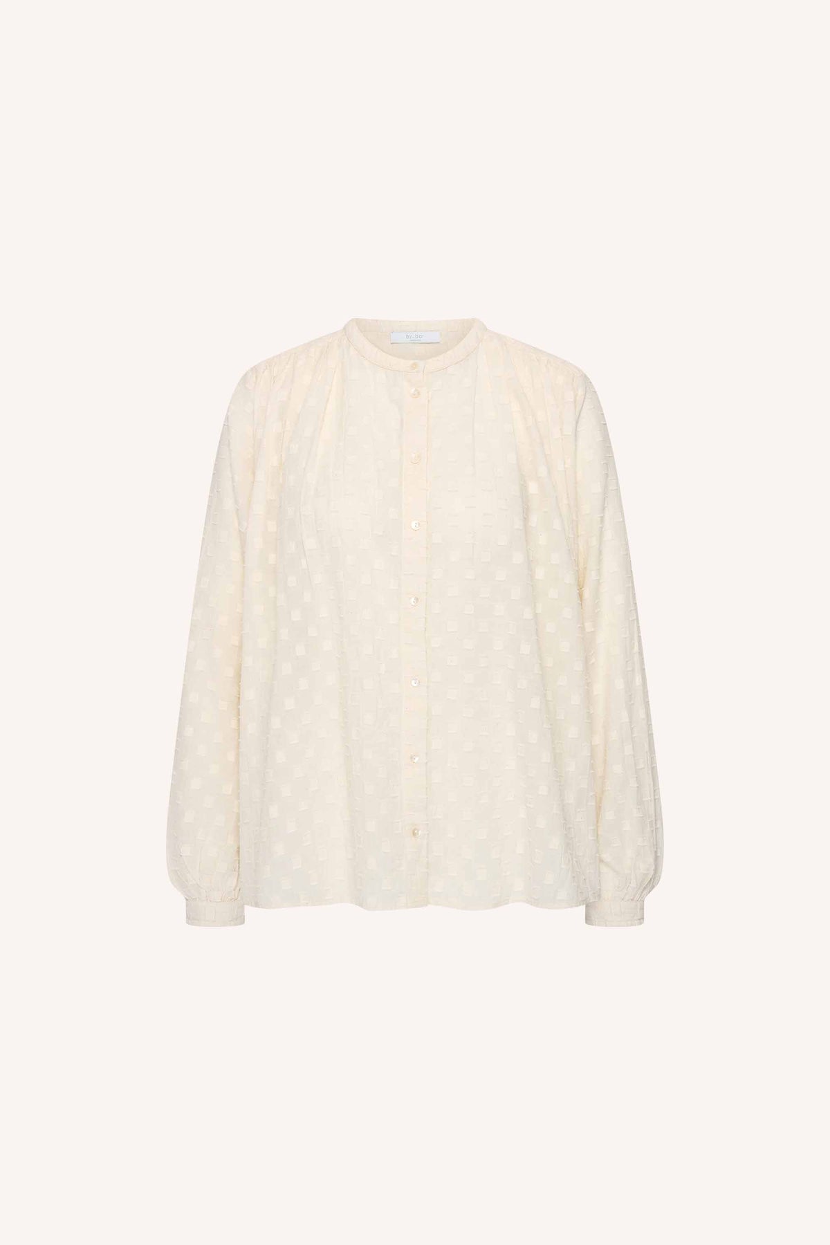 nyka weave blouse | off white weave