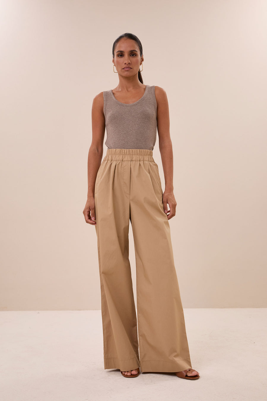 joky-rib-singlet-biscuit-all-time classic-aansluitende fit-tijdloze pasvorm-by-bar-vooraanzicht