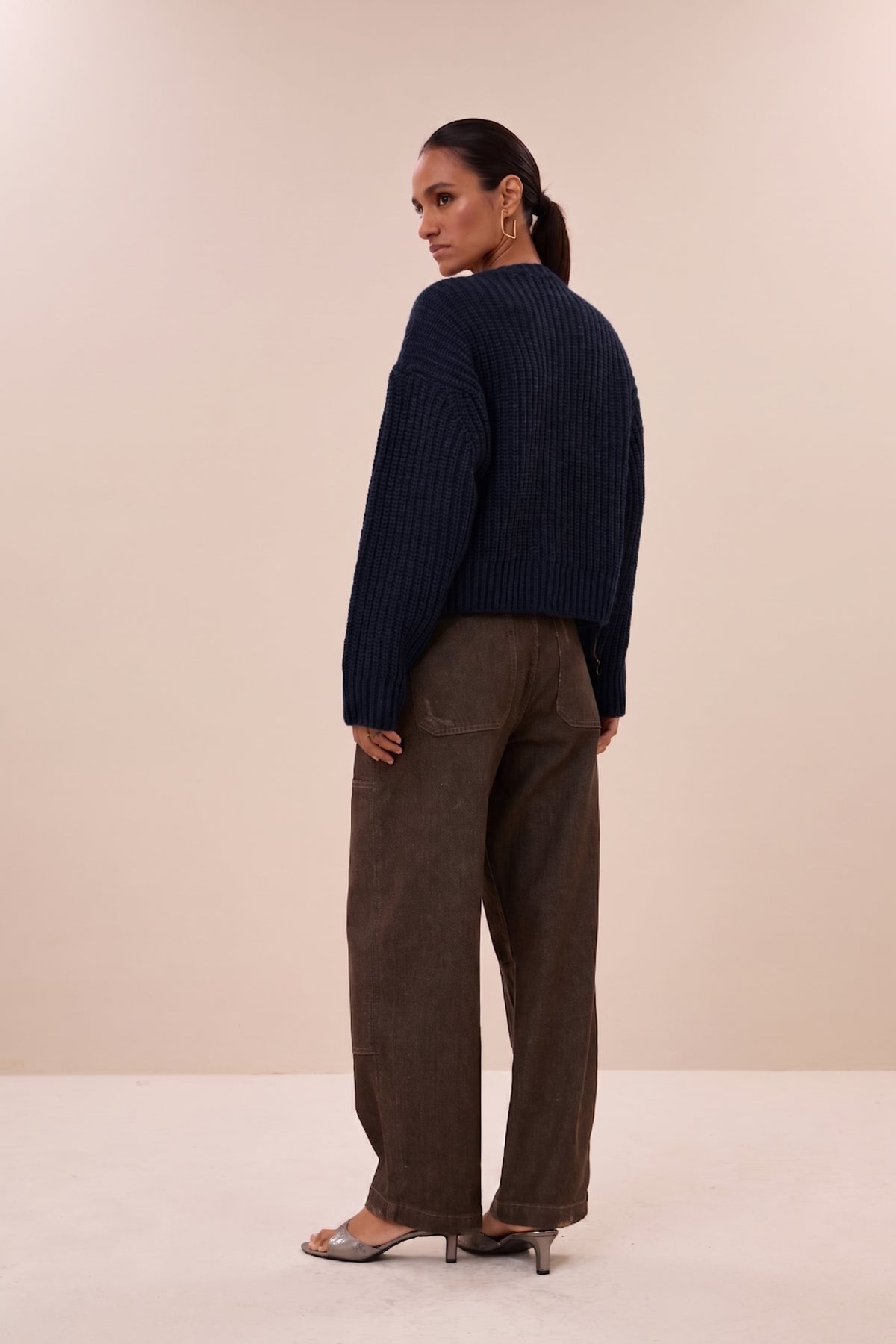 lavi cardigan | midnight