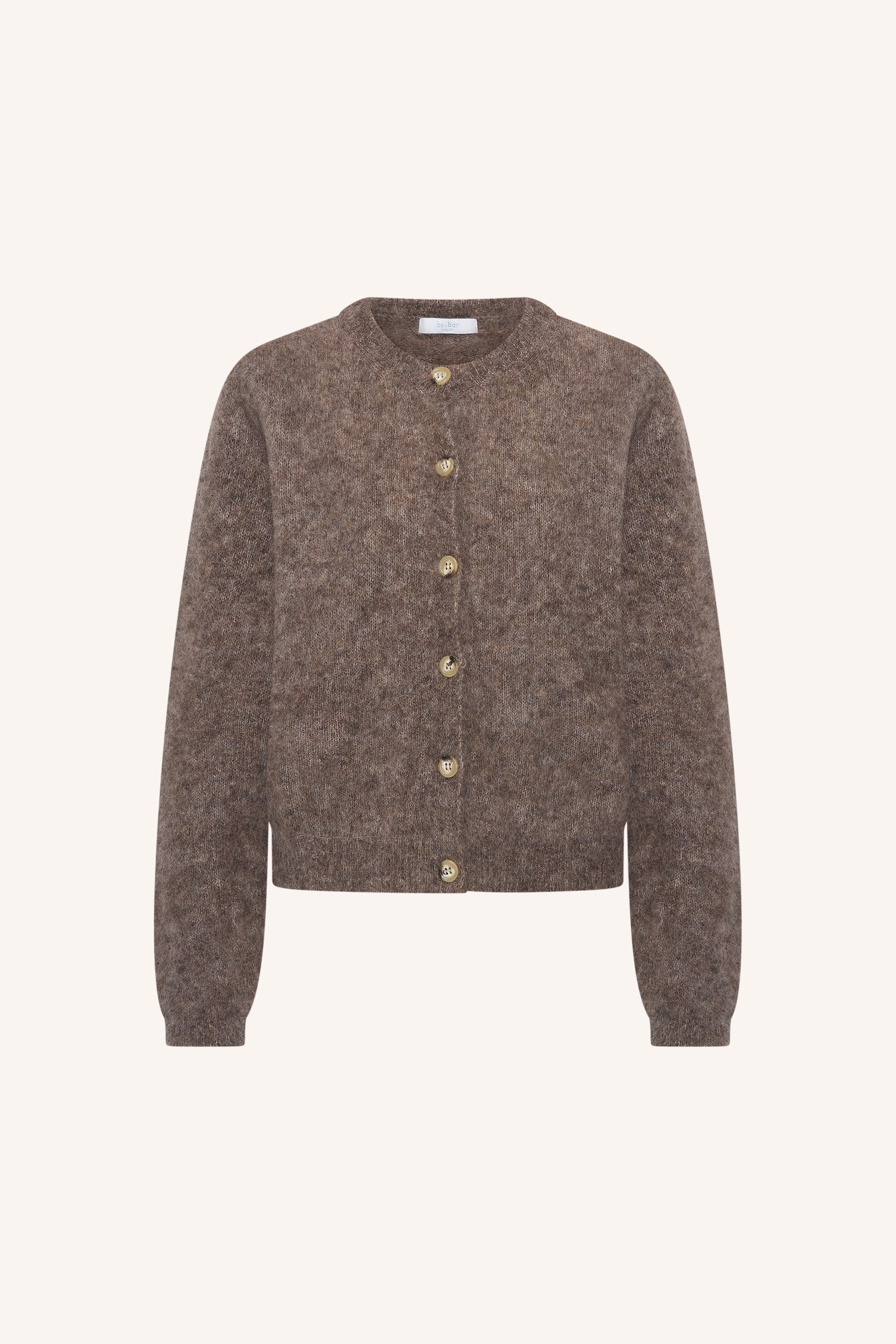 vasile-cardigan-dark-biscuit-alpacamix kwaliteit-knoopsluiting-casual fit-by-bar-productfoto