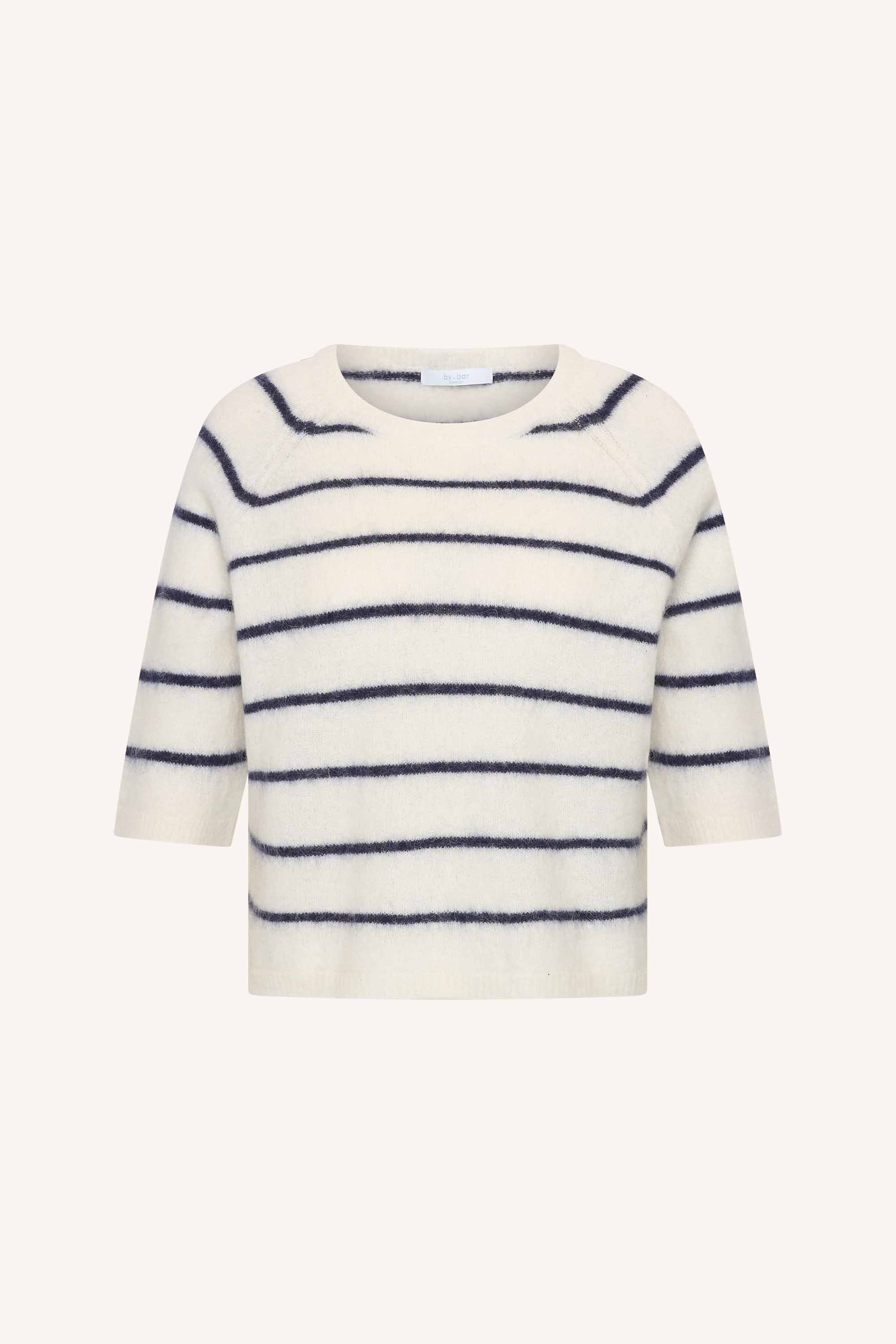 sia-pullover-marine-stripe-alpacamix kwaliteit-all-time classic-by-bar-productfoto