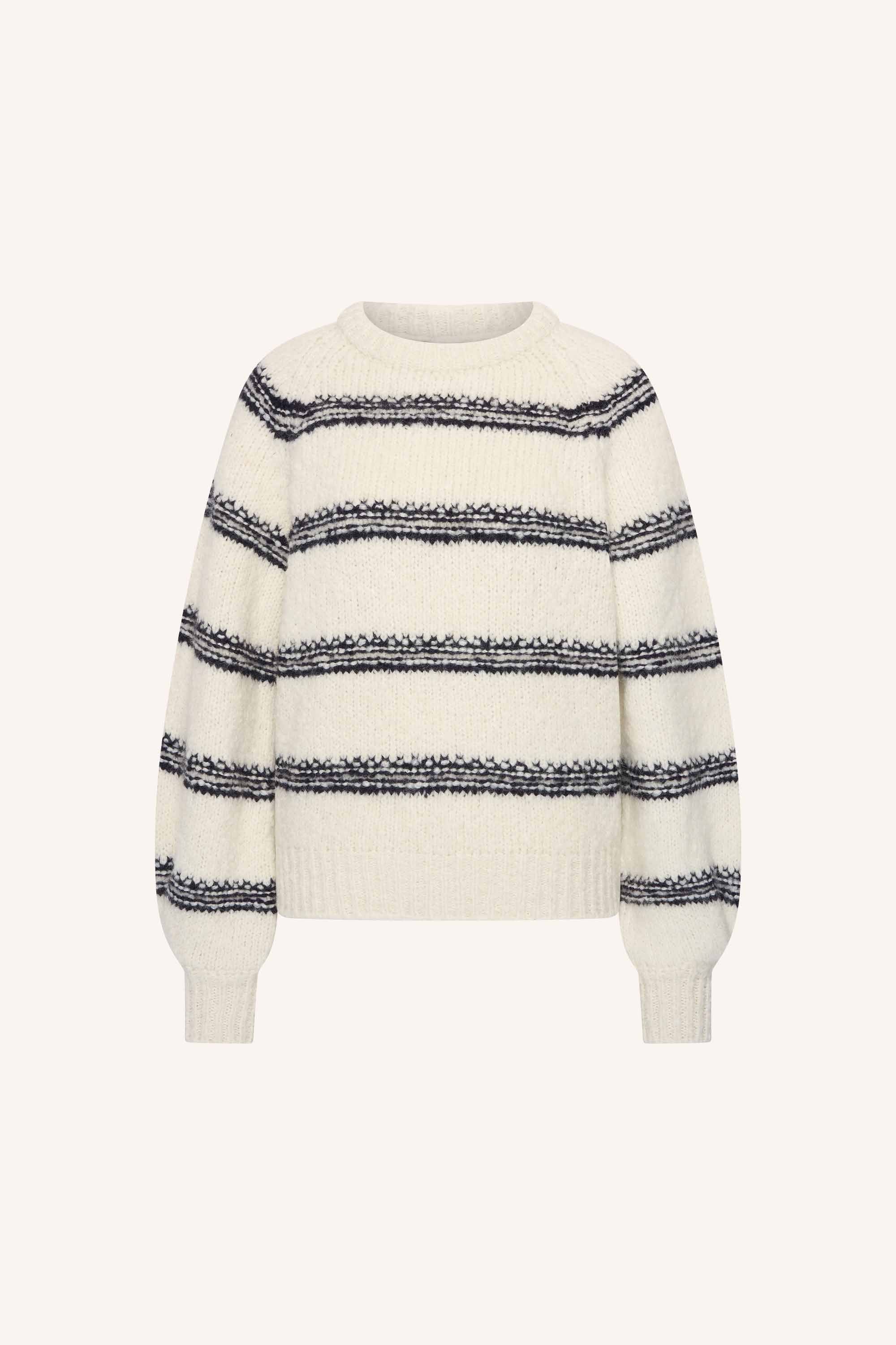 lucia-stripe-pullover-marine-stripe-alpacamix kwaliteit-comfortabele draagervaring-all-time classic-by-bar-productfoto