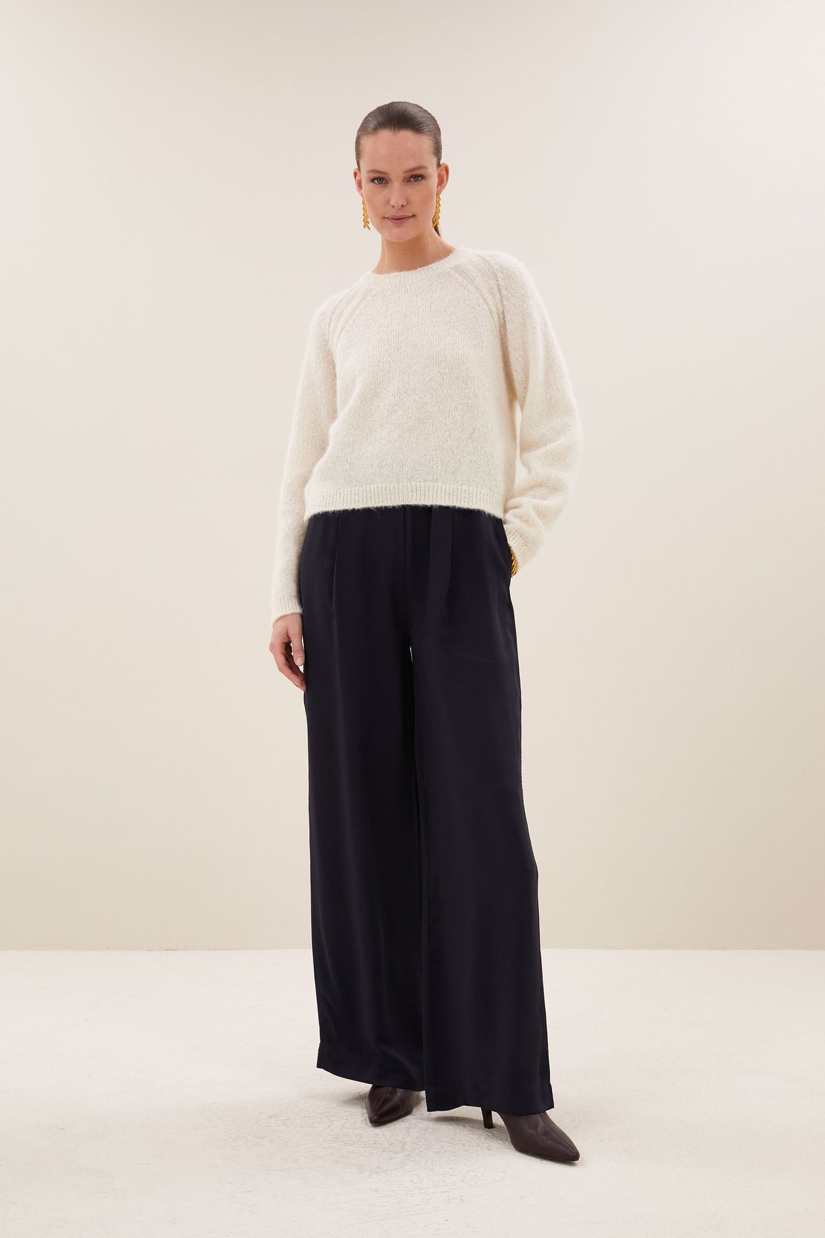 falon pullover | off white