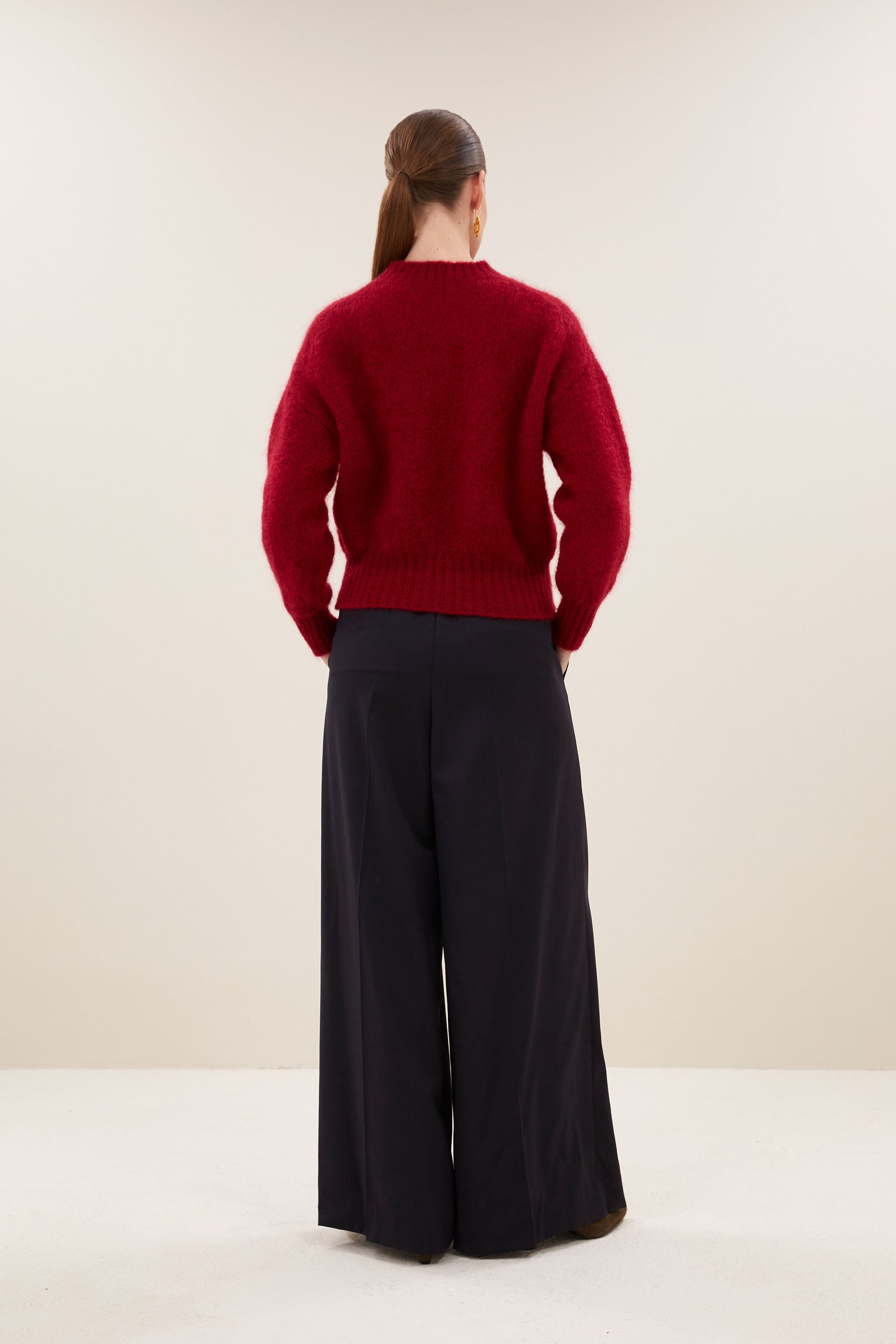 sonny pullover | wine rose
