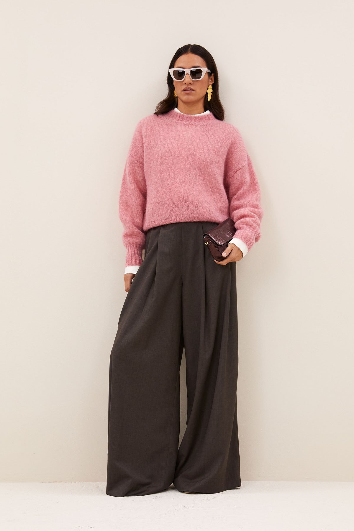 sonny pullover | ash rose