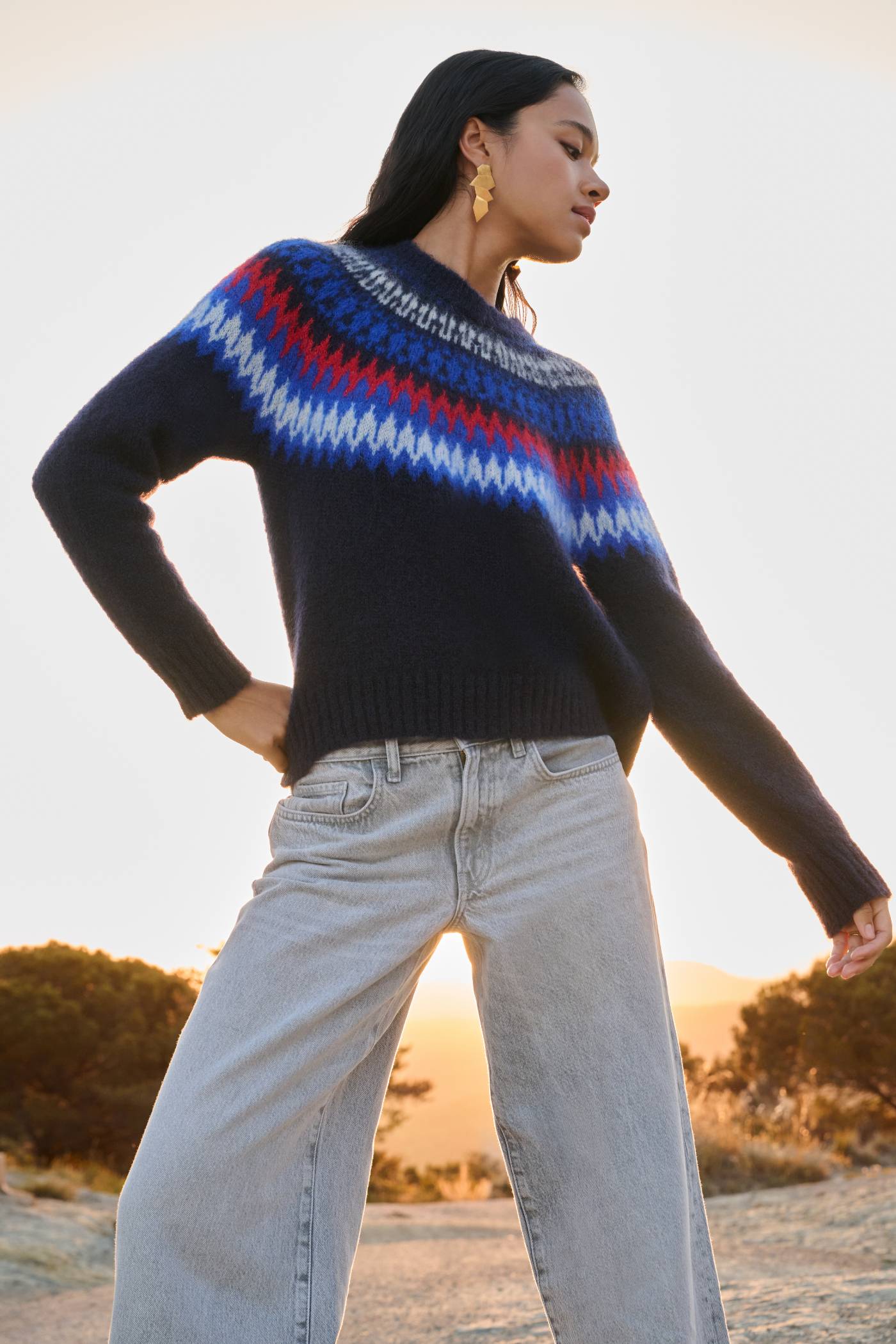 jackie pullover | midnight