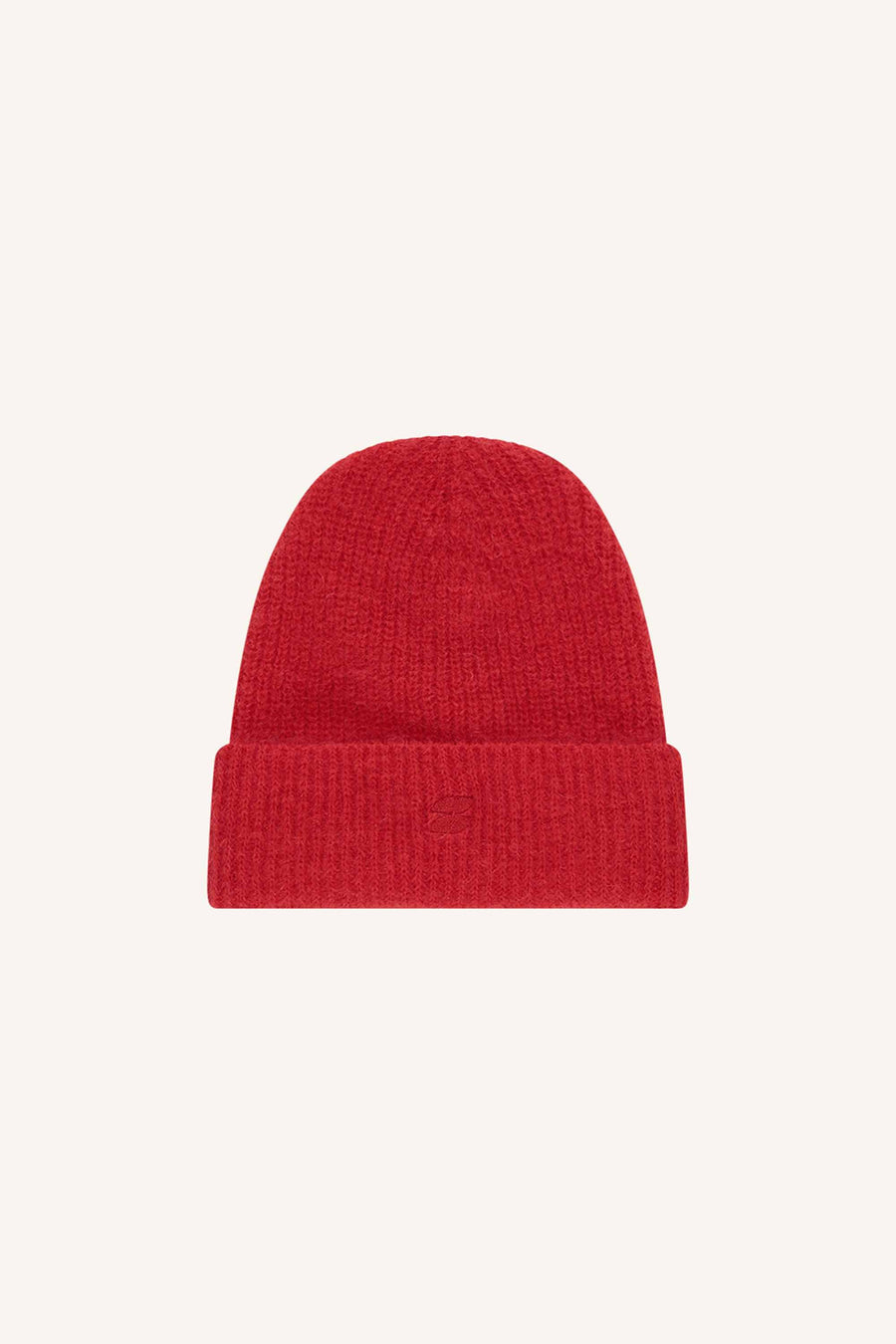 logo-beanie-scarlet-red-1-casual fit-mix van mohair-by-bar-productfoto