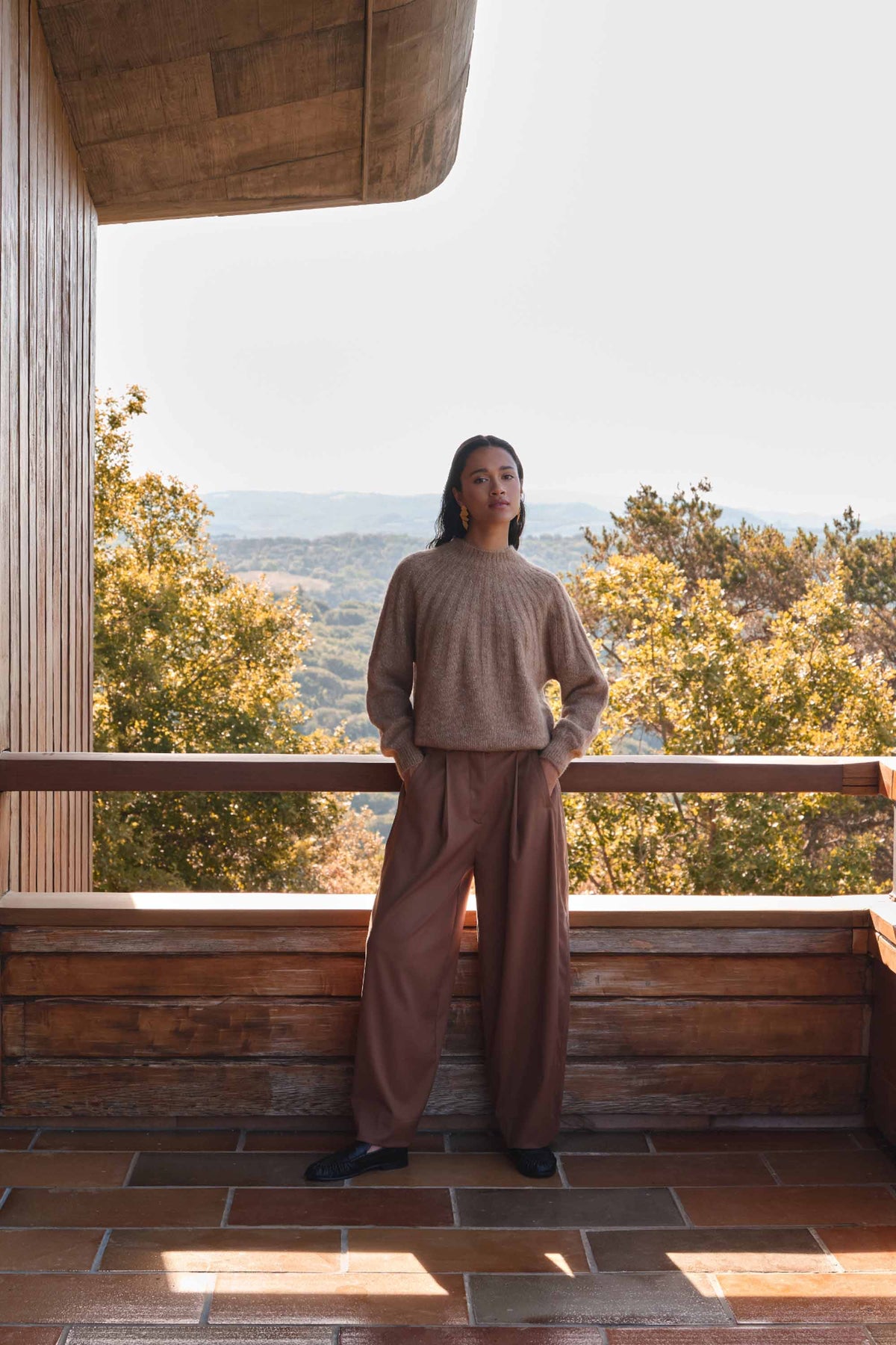 jule camel pants | camel