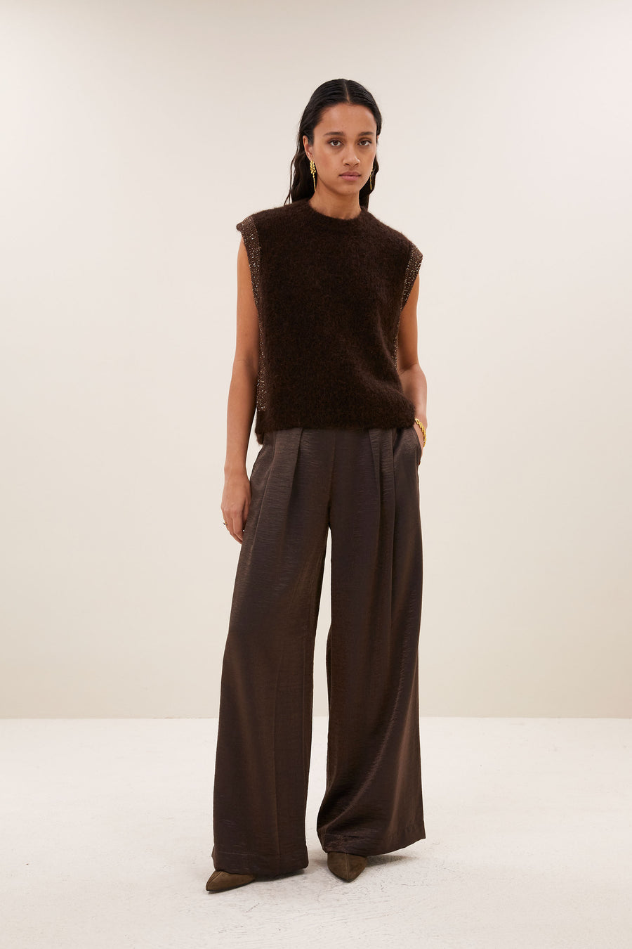 lodi-metallic-pants-bronze-all-time classic-elastieken band-gemaakt door weefspecialist-by-bar-aanvullende-foto