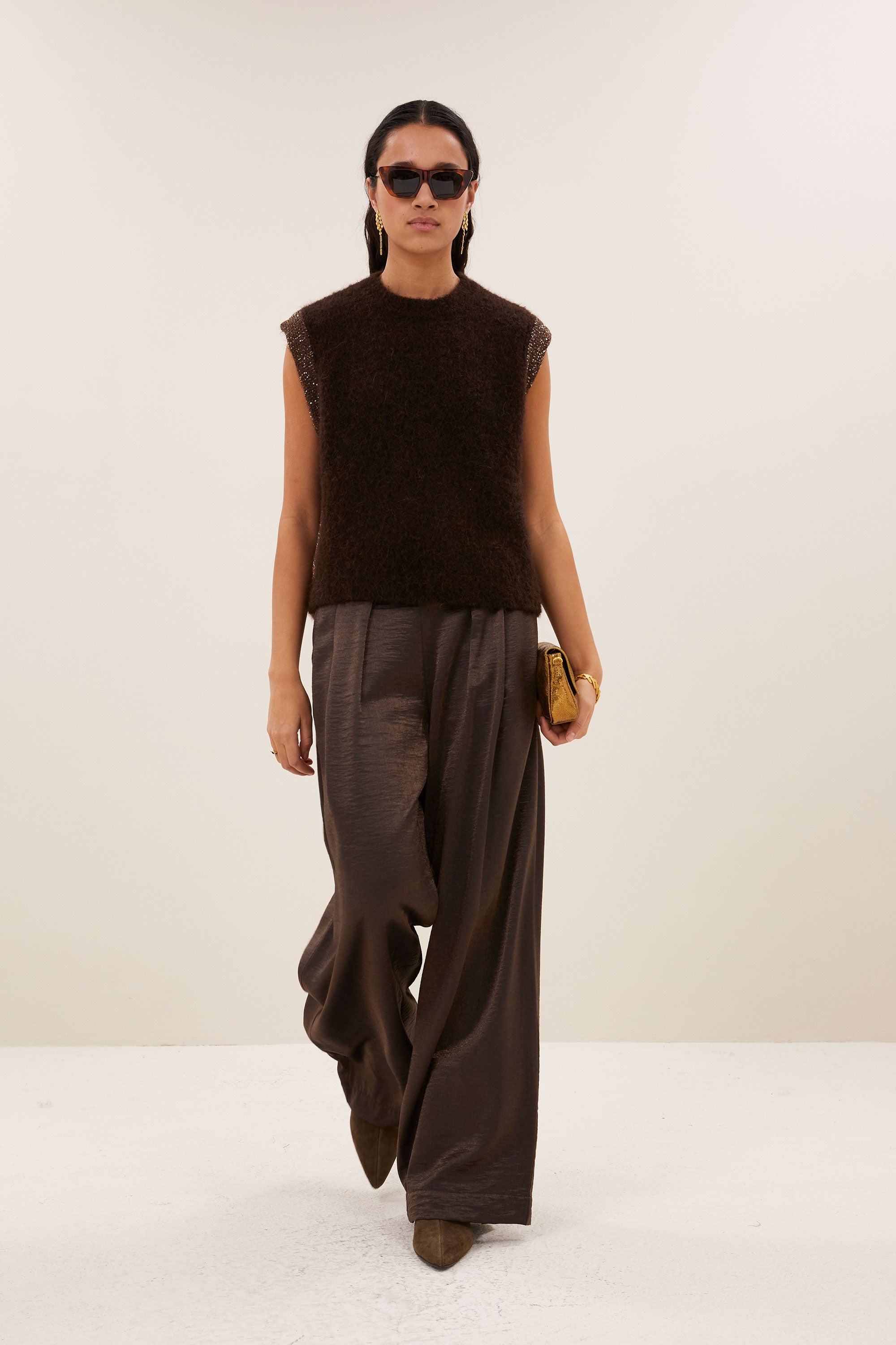 lodi-metallic-pants-bronze-all-time classic-elastieken band-gemaakt door weefspecialist-by-bar-loop-shot