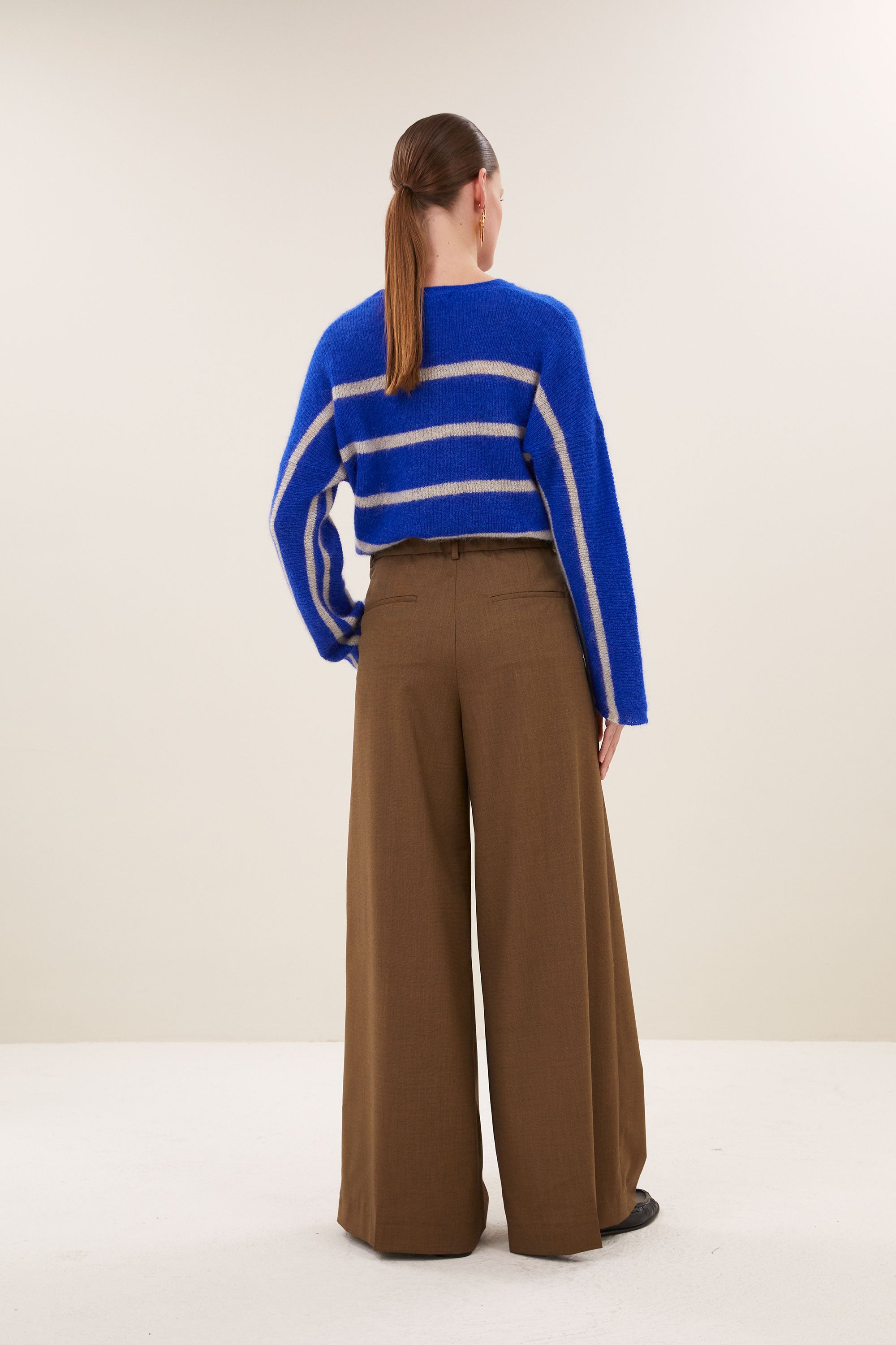 sef-pants-hazel-all-time classic-blinde ritssluiting-losvallende pasvorm-by-bar-achteraanzicht
