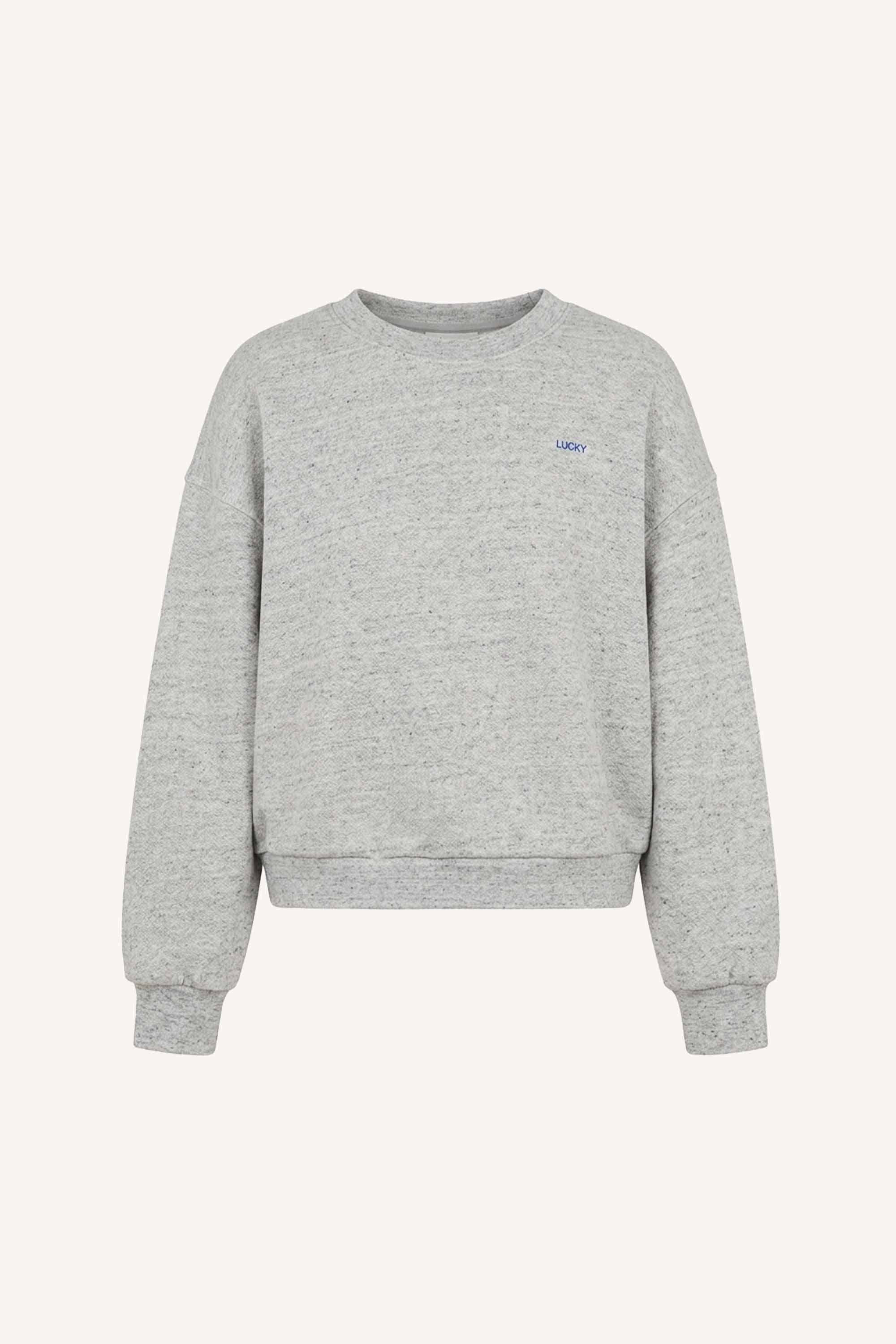 mimi-sweater-mid-grey-melee-all-time classic-katoen kwaliteit-tijdloze pasvorm-by-bar-extra