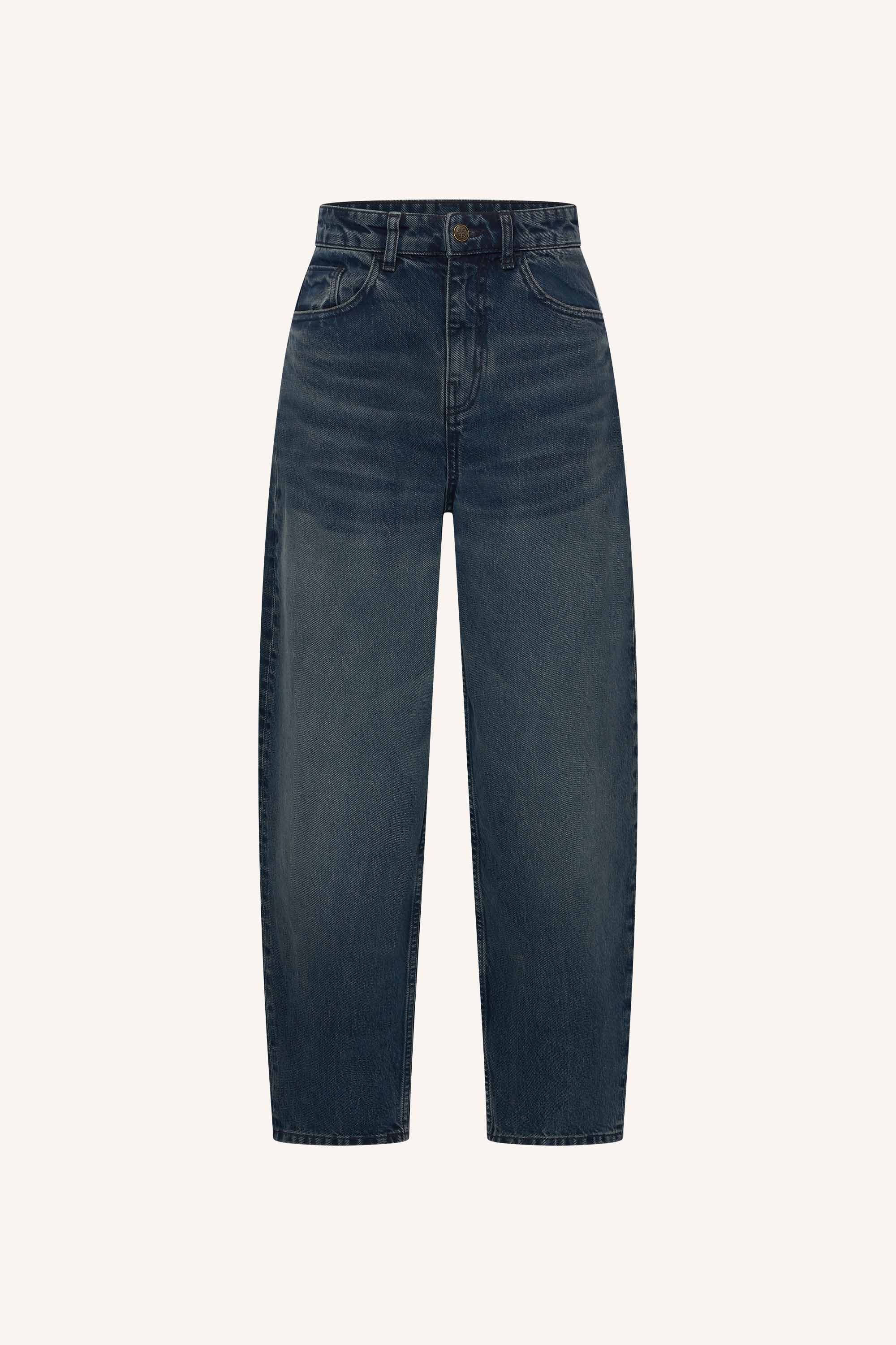 baloe-oil-jeans-vintage-oil-blue-all-time classic-losvallende pasvorm-biologisch katoen-by-bar-productfoto