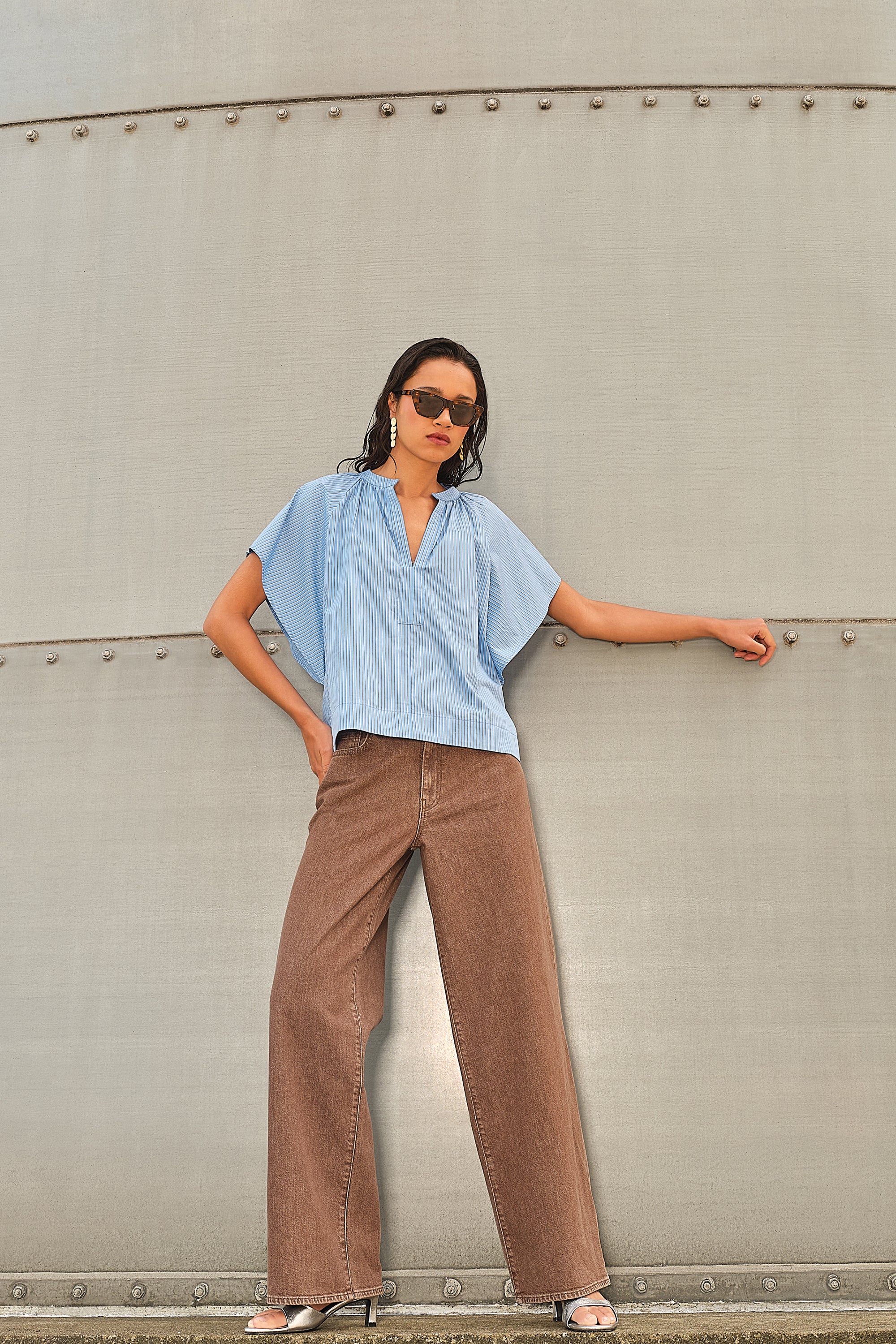 lilo brown jeans | hazel