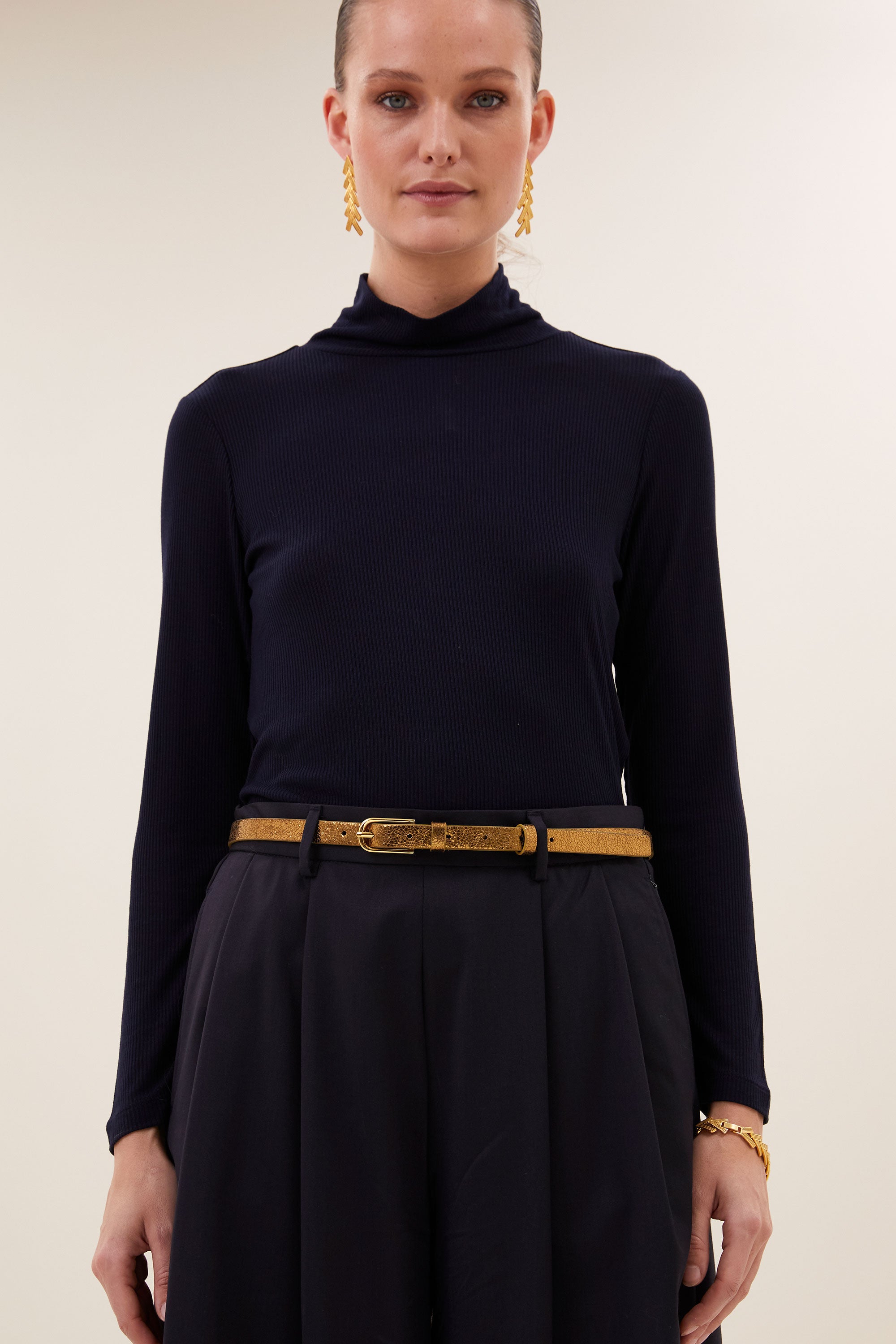 lovi-metallic-belt-gold-naar wens verstelbaar-all-time classic-by-bar-vooraanzicht