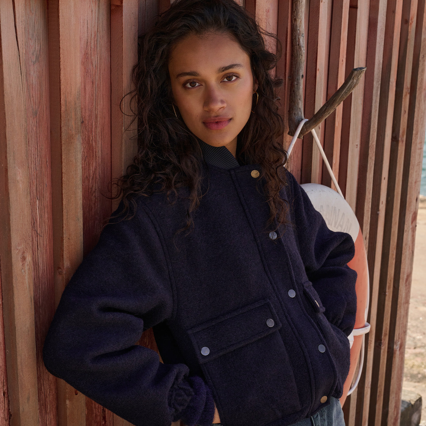 maggie wool jacket - blogpagina