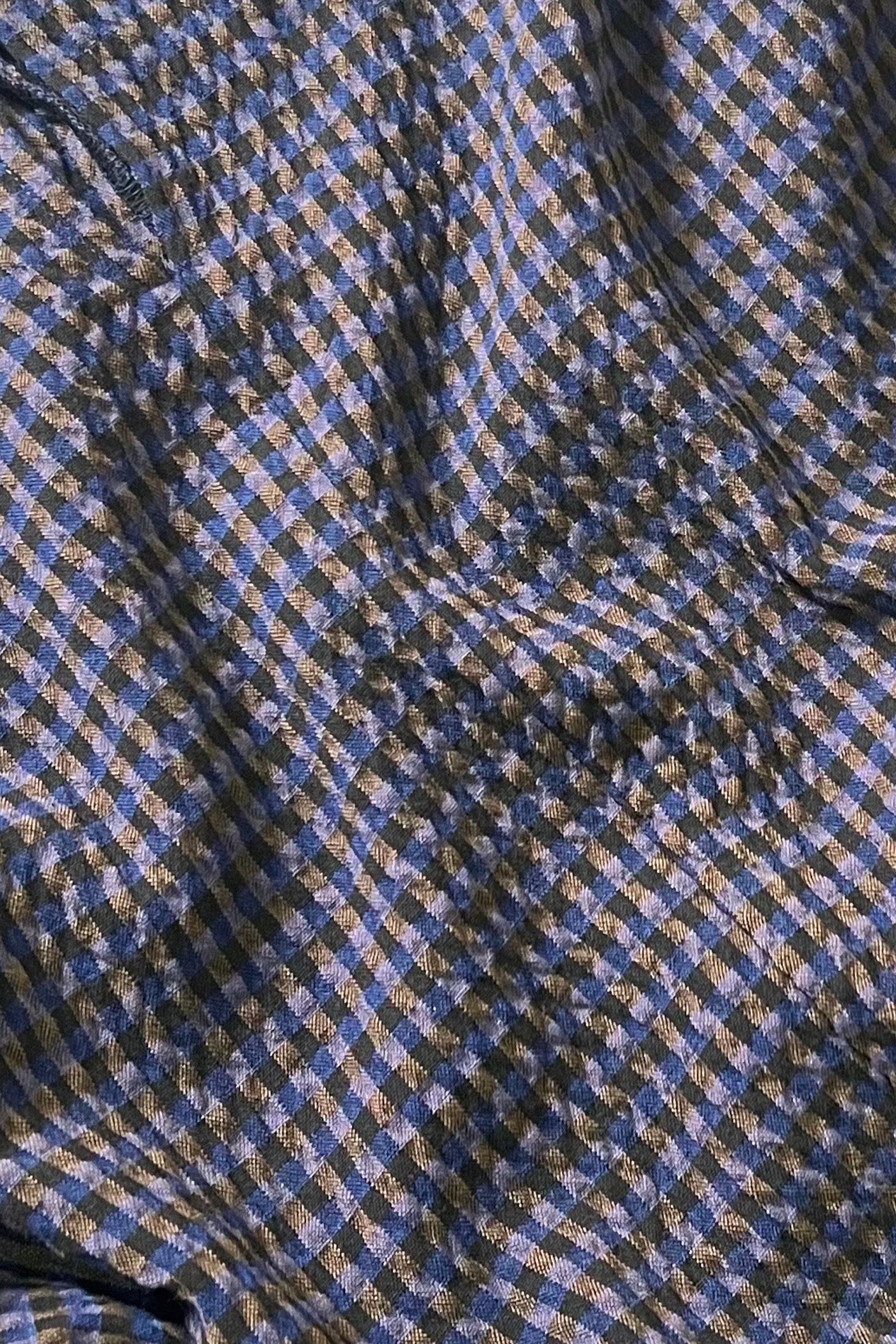 lola check blouse | galaxy check