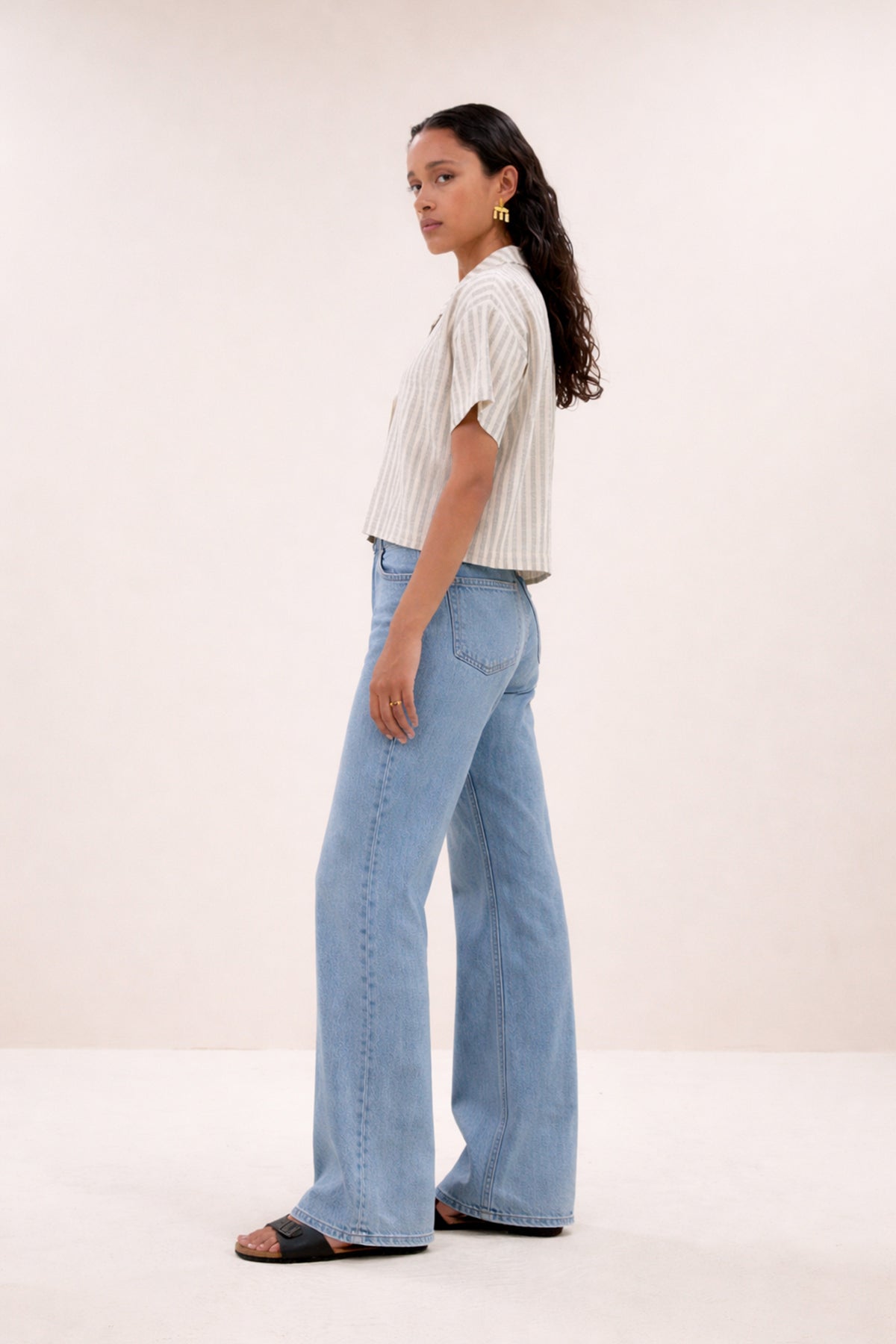 jake marine blouse | marine stripe