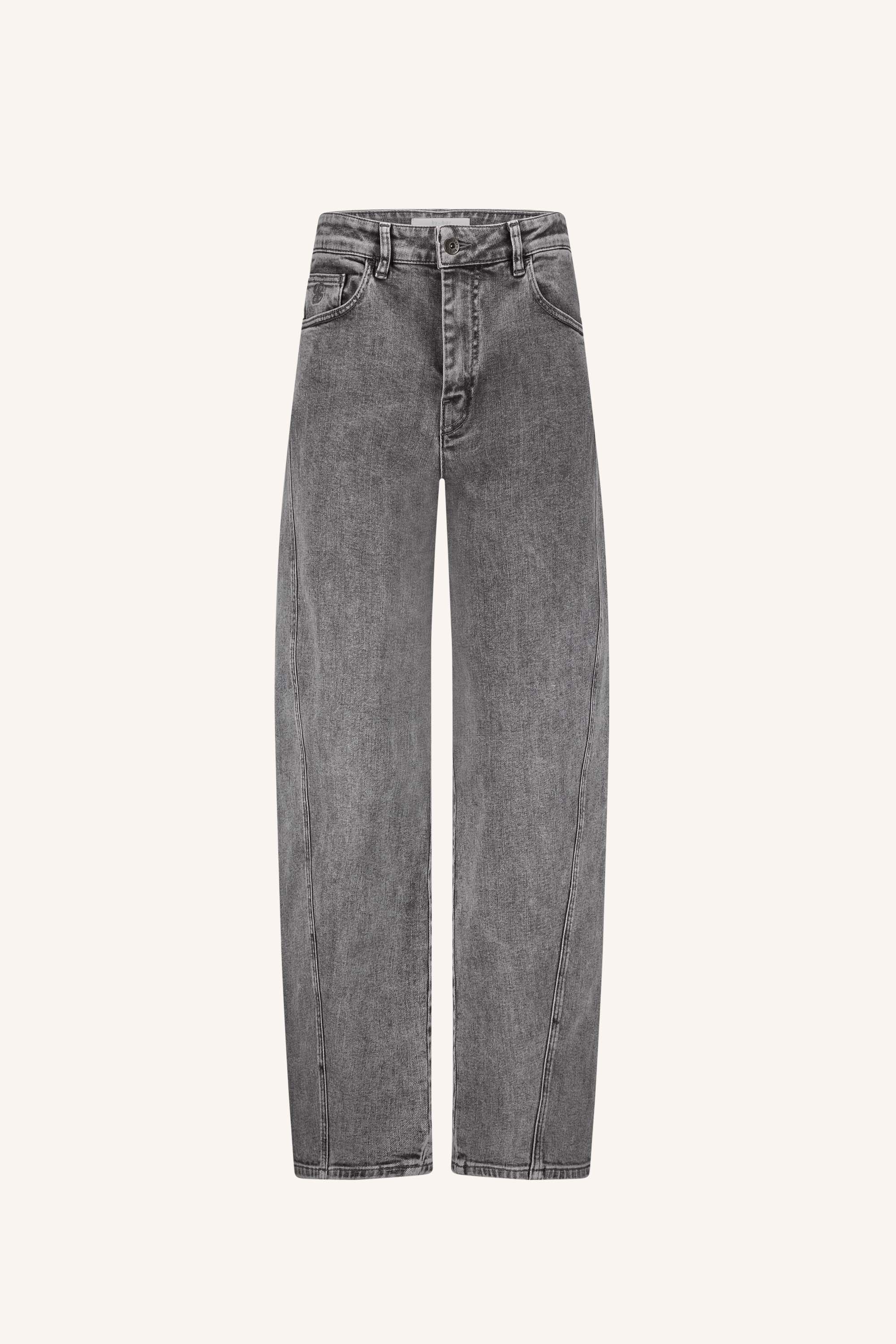 begum-grey-jeans-grey-denim-soepel vallende denim stof-all-time classic-comfortabele pasvorm-by-bar-detail