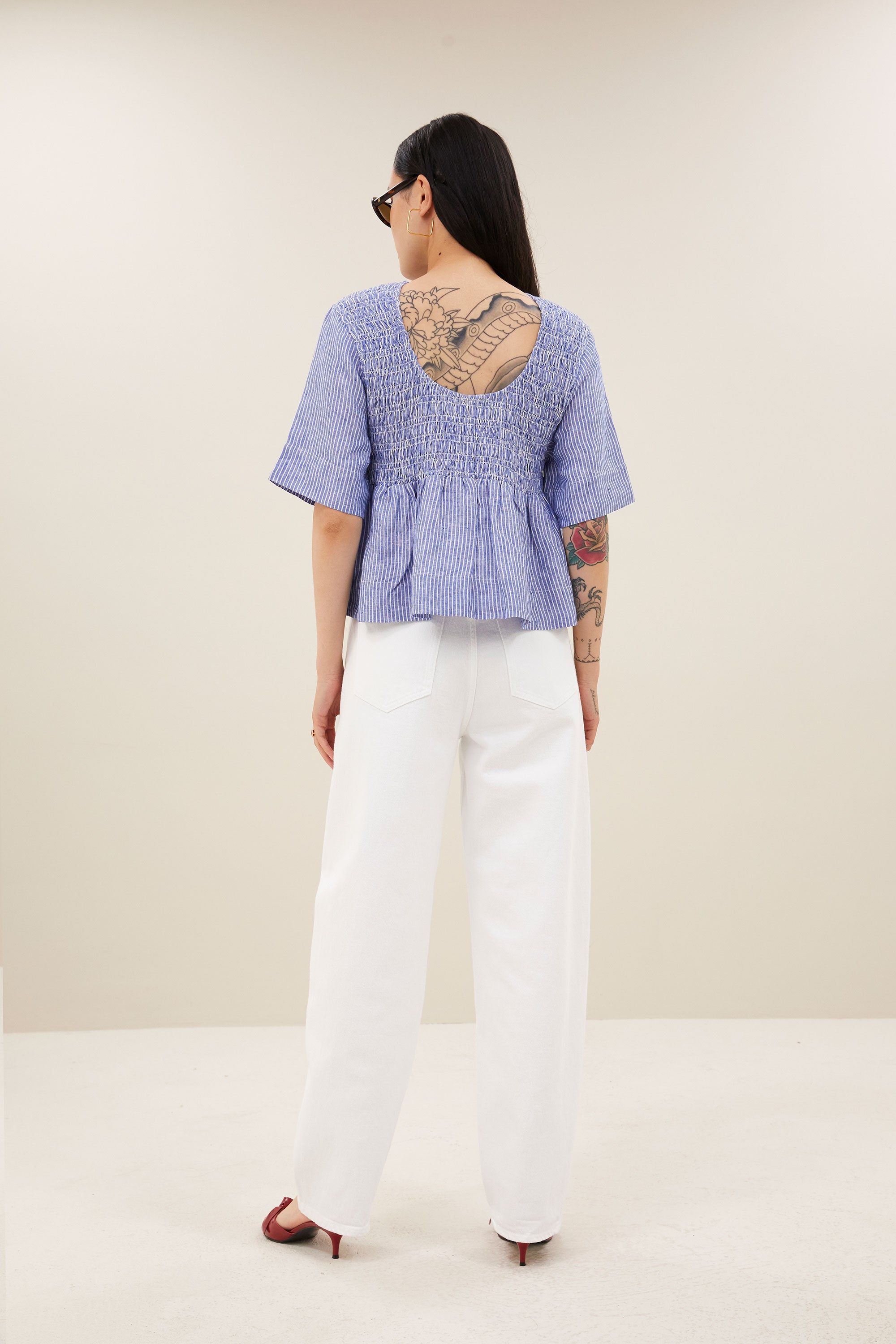 top-runa-linen-stripe-top-blue-stripe-by-bar-Achteraanzicht