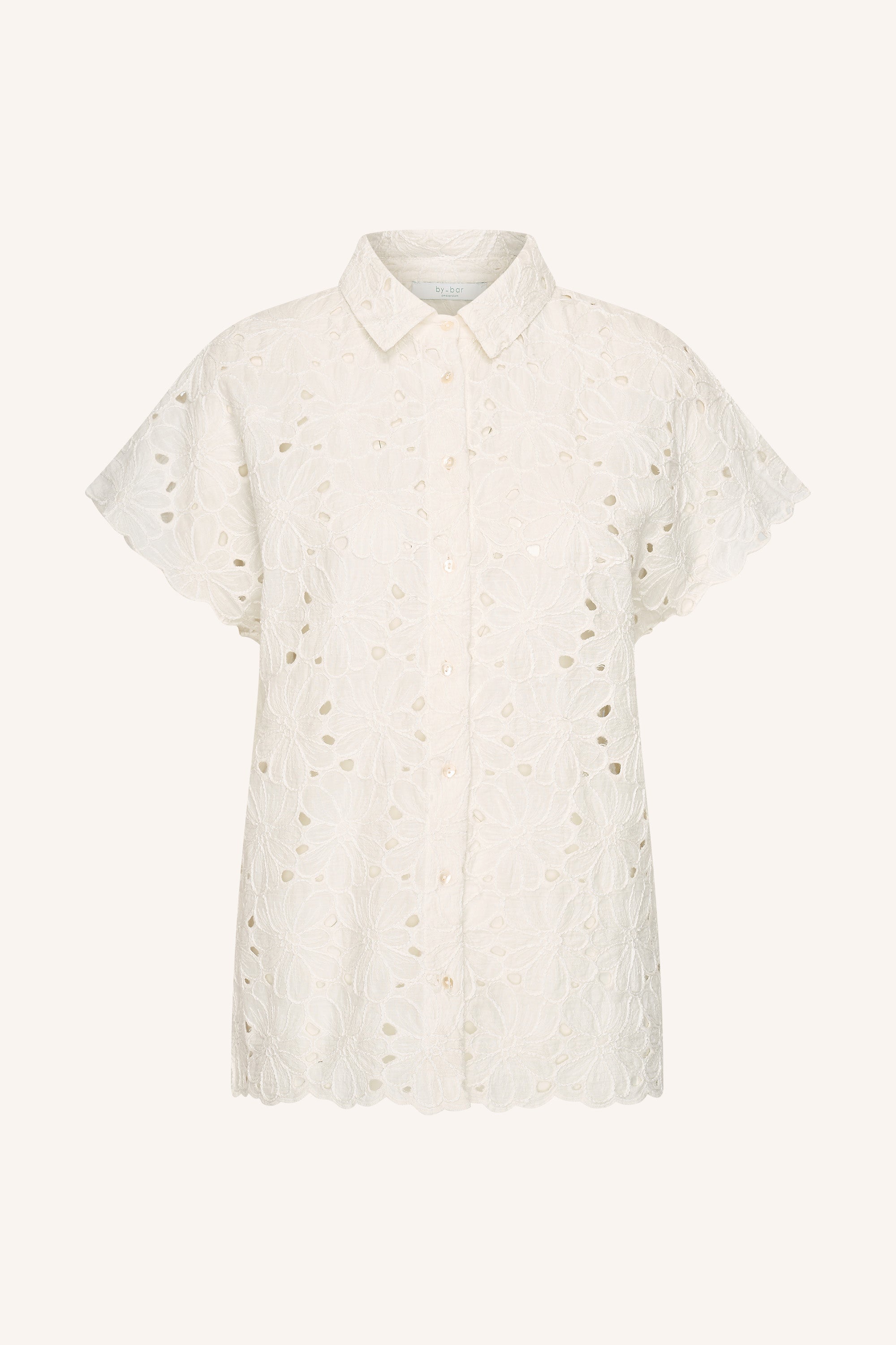 karly flower blouse | off white