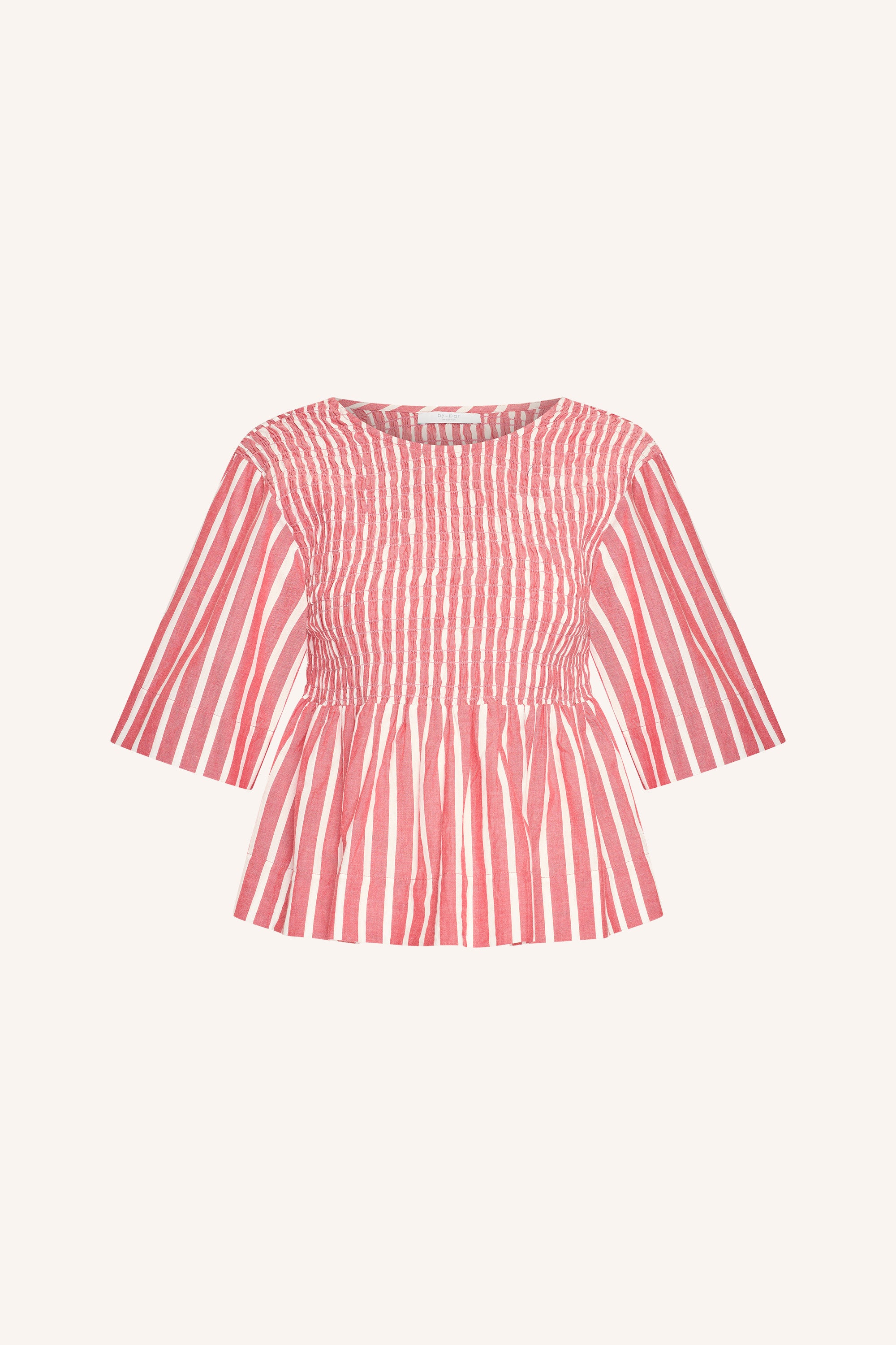 top-runa-stripe-top-red-stripe-by-bar-Achteraanzicht