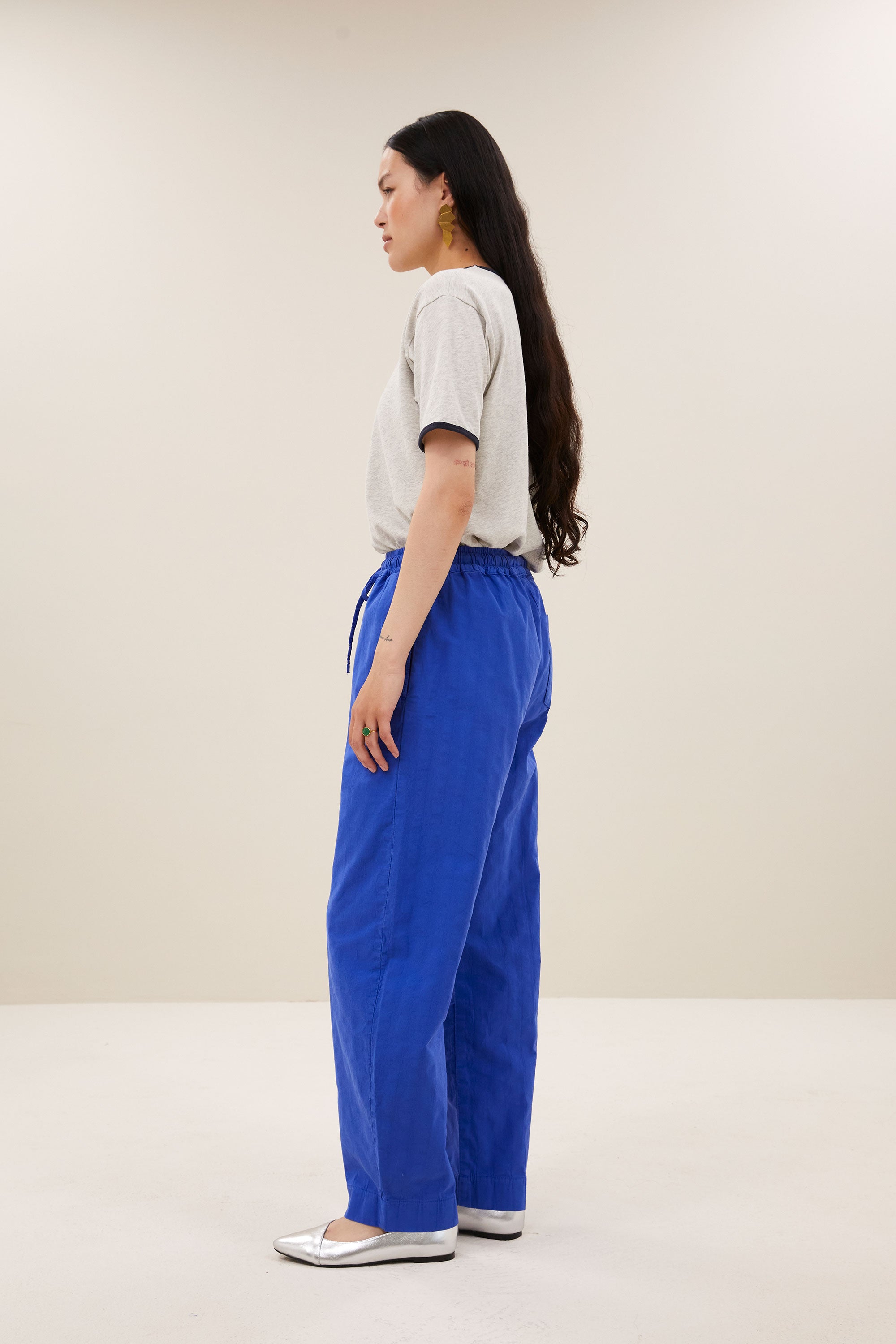 nimes top | light grey melee